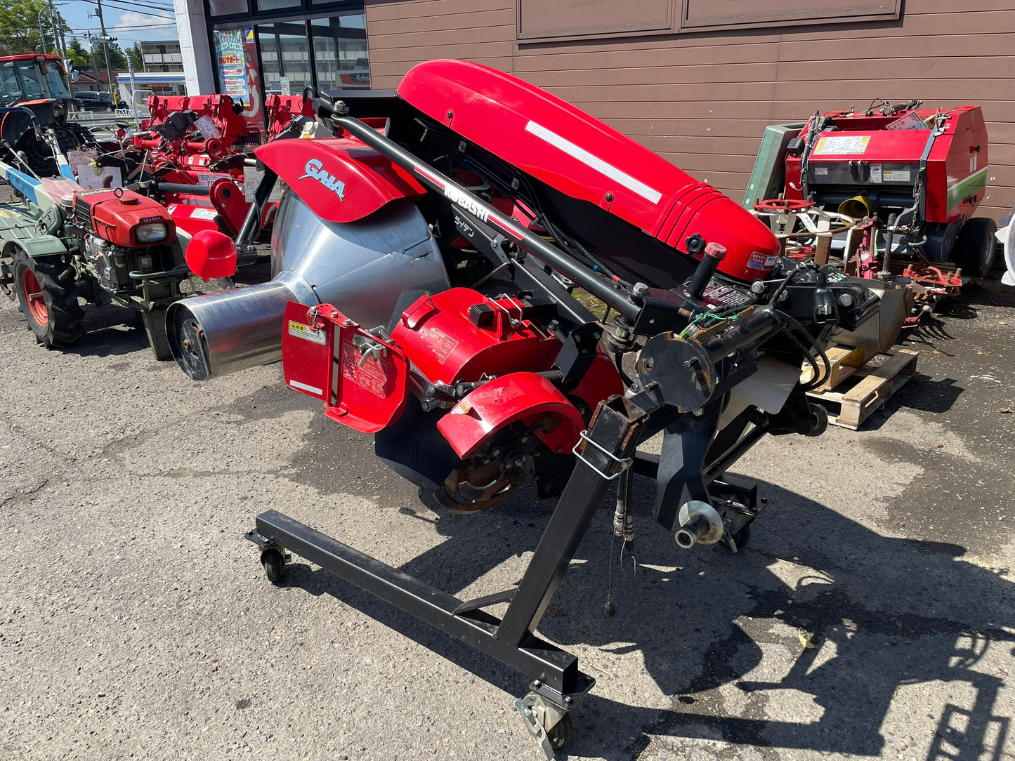 コバシ　中古　畦塗機　Lヒッチ　外部油圧　XRV870