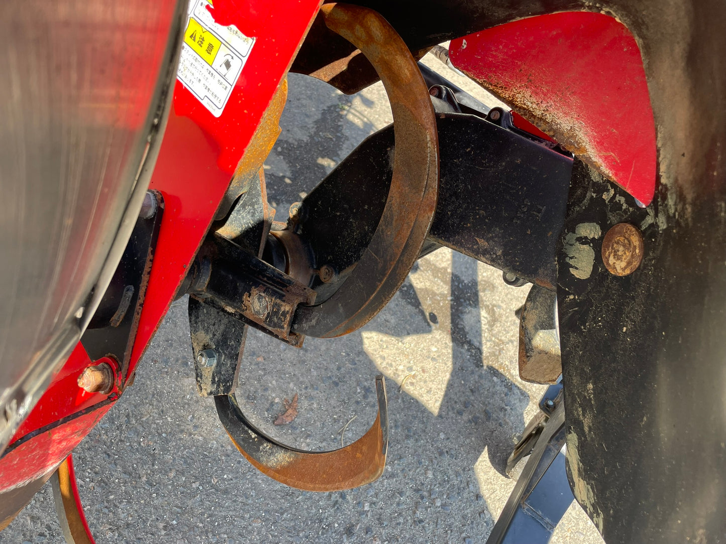 コバシ　中古　畦塗機　Lヒッチ　外部油圧　XRV870