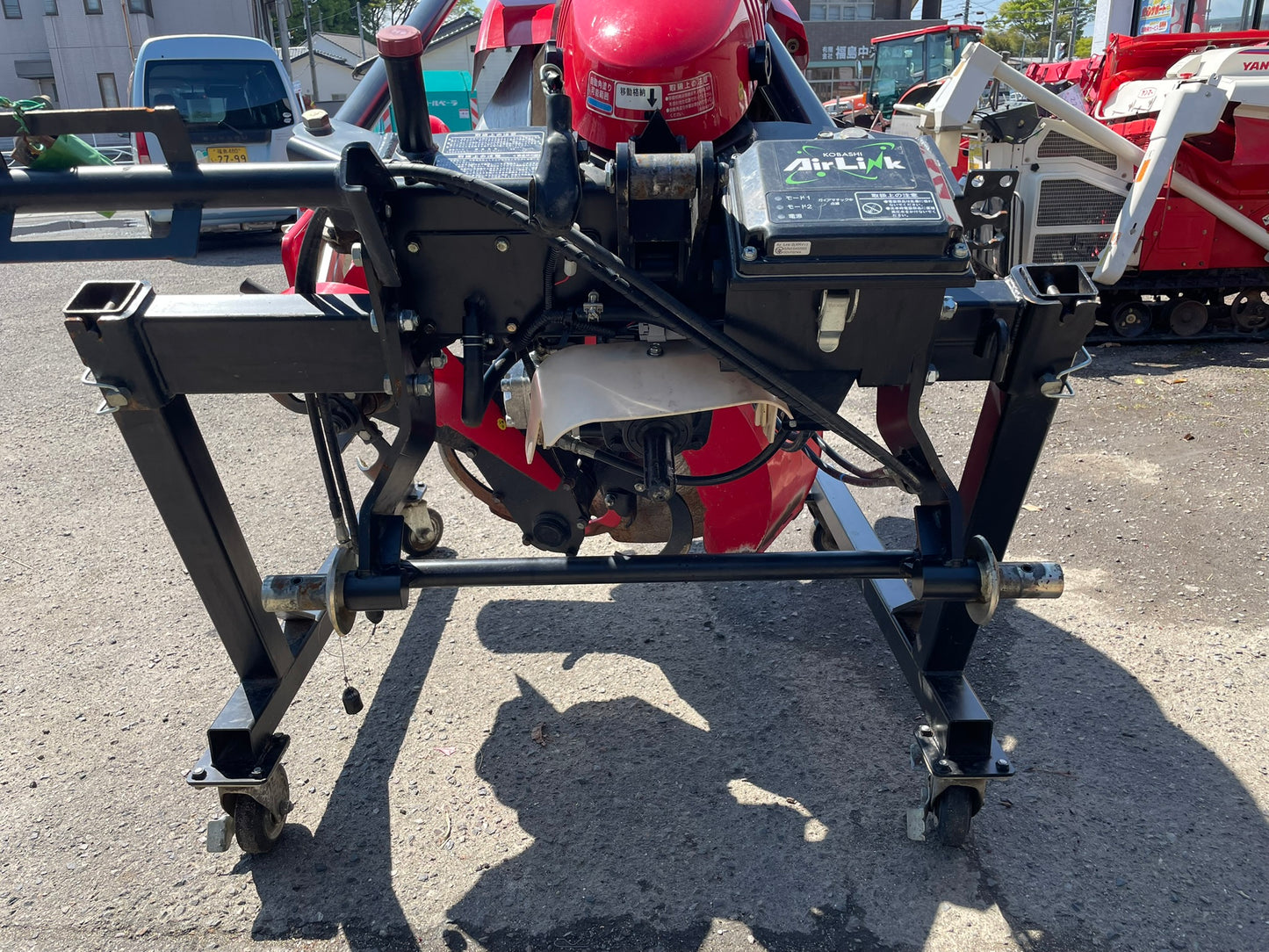 コバシ　中古　畦塗機　Lヒッチ　外部油圧　XRV870