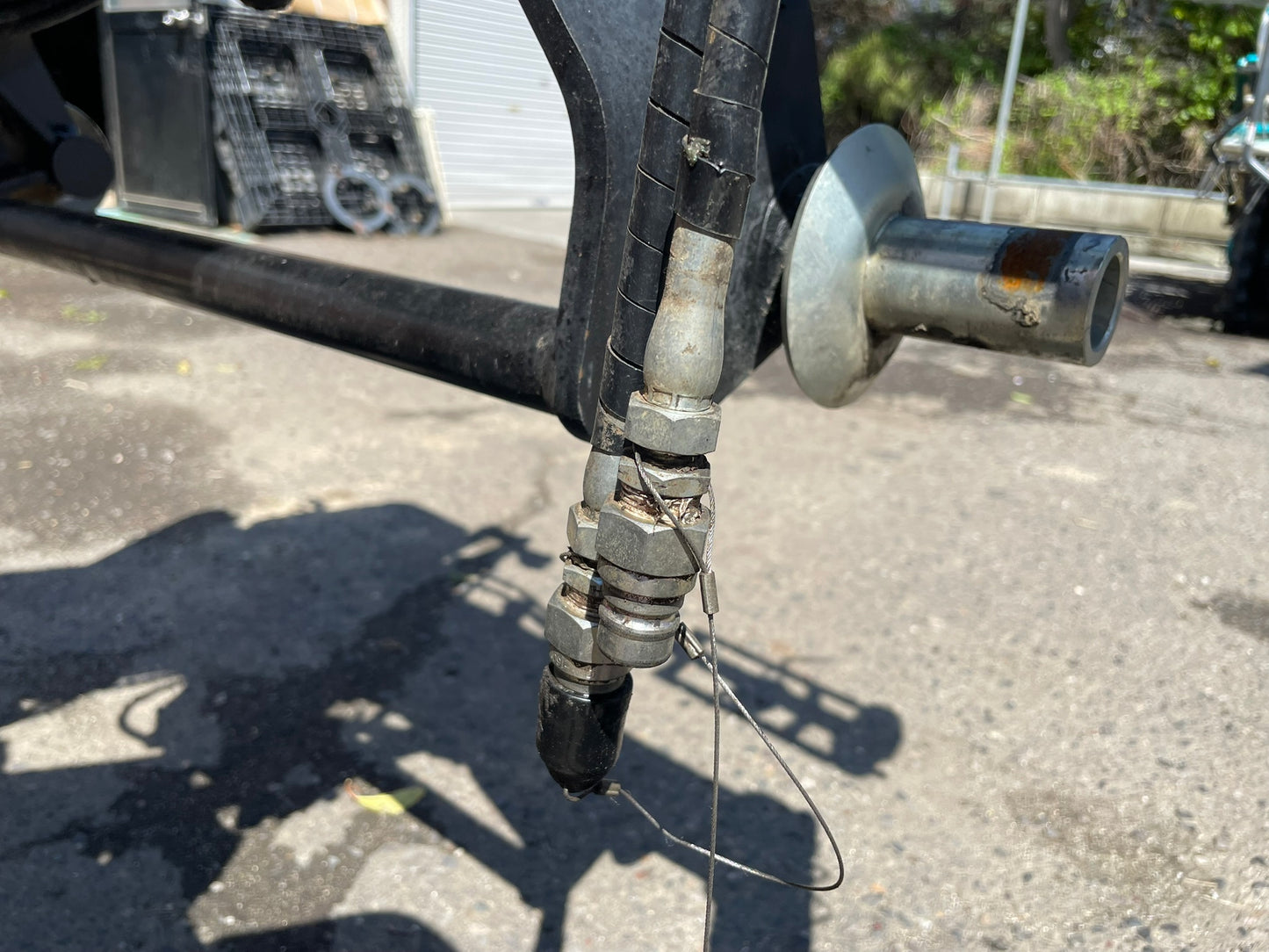 コバシ　中古　畦塗機　Lヒッチ　外部油圧　XRV870