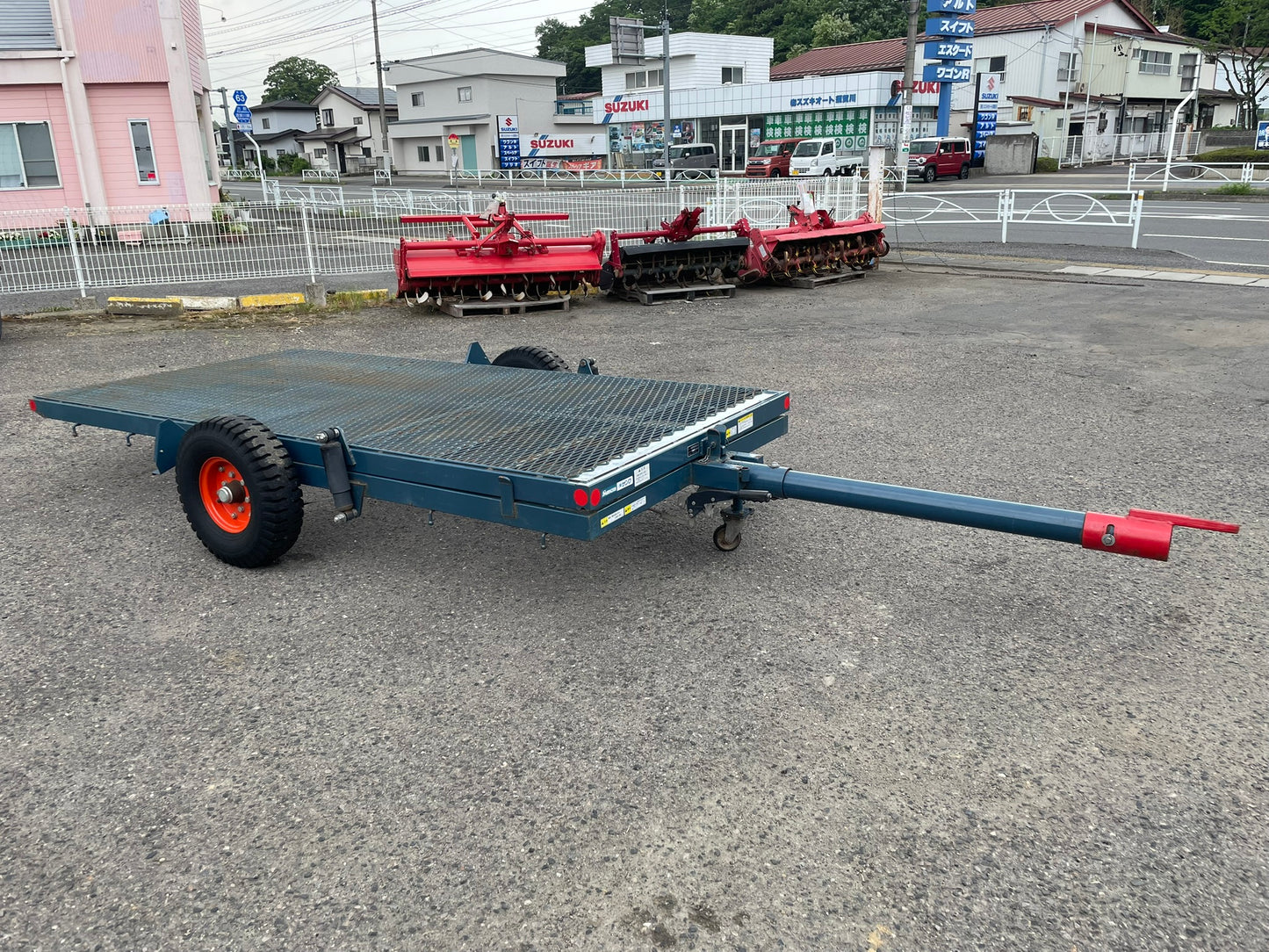 サンワ　中古　トレーラー　1.2ｔ　シーソー式　MHT-23
