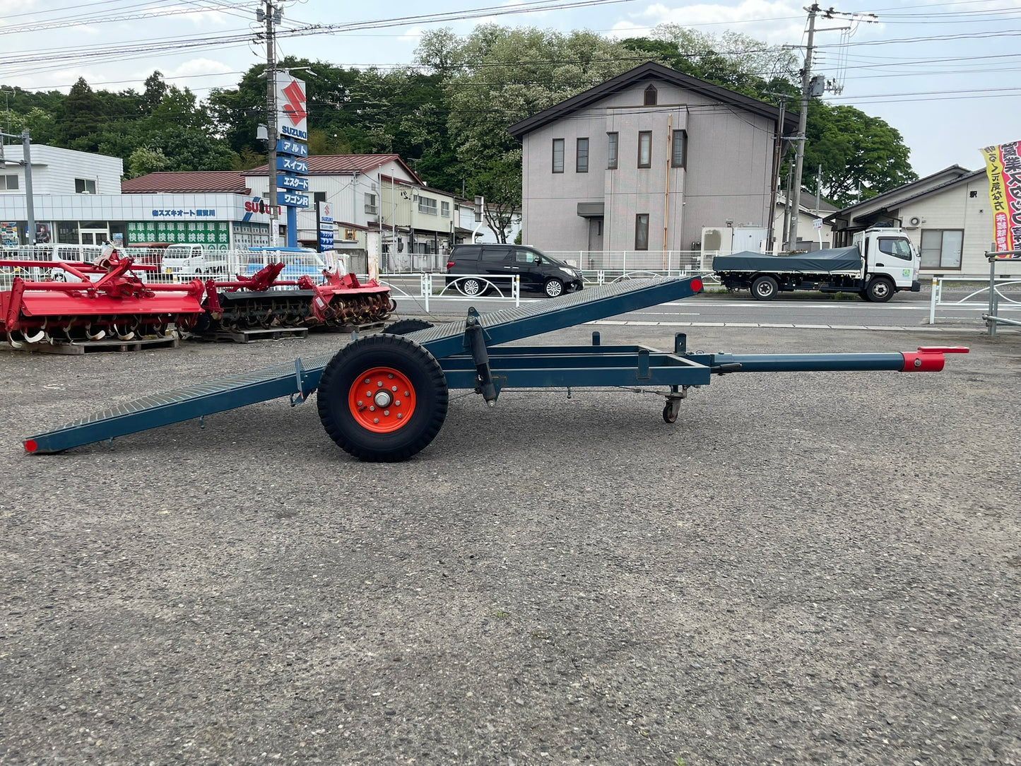 サンワ　中古　トレーラー　1.2ｔ　シーソー式　MHT-23