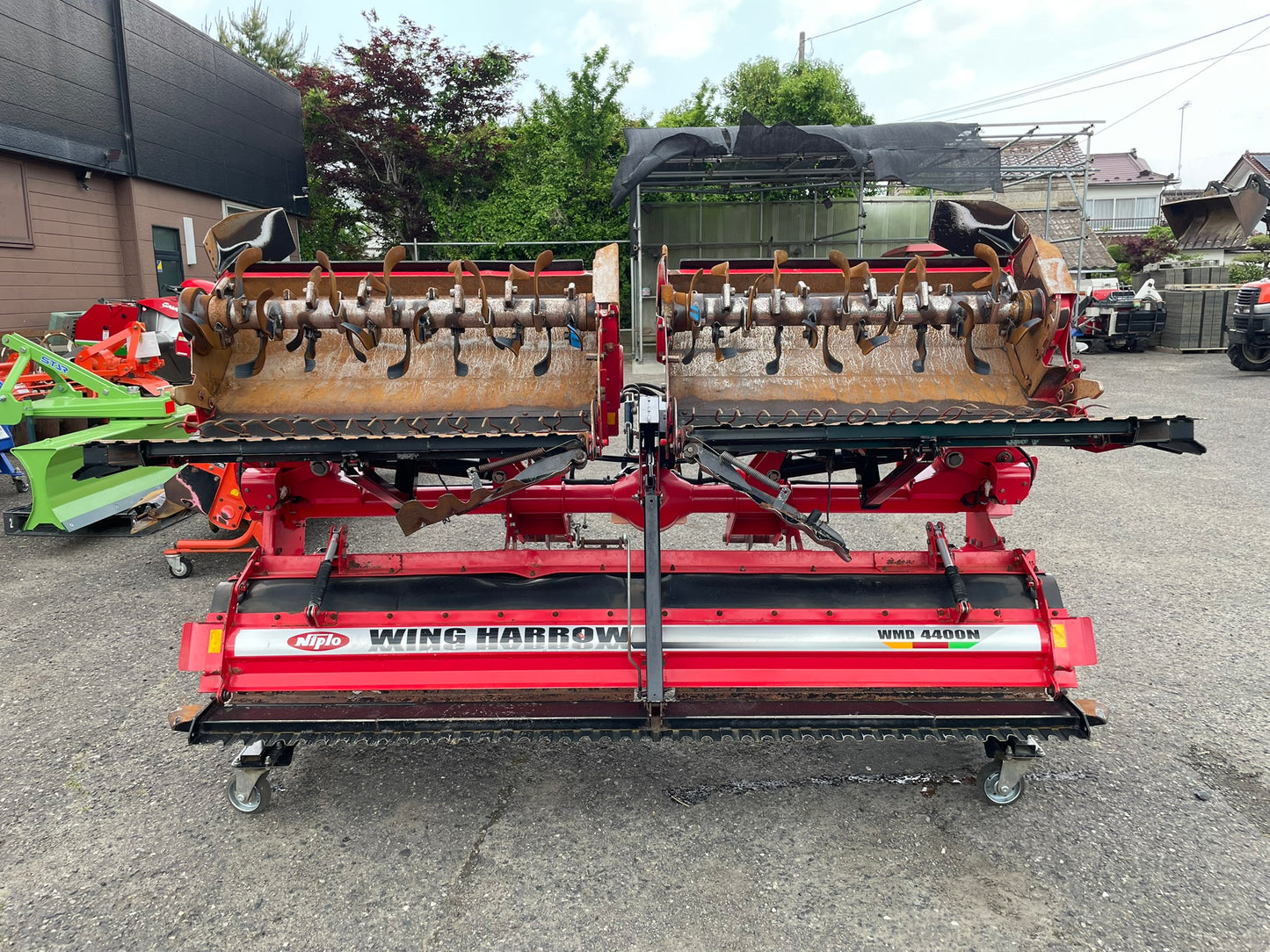 ニプロ　中古　ハロー　4.4ｍ　外部油圧　WMD4400N