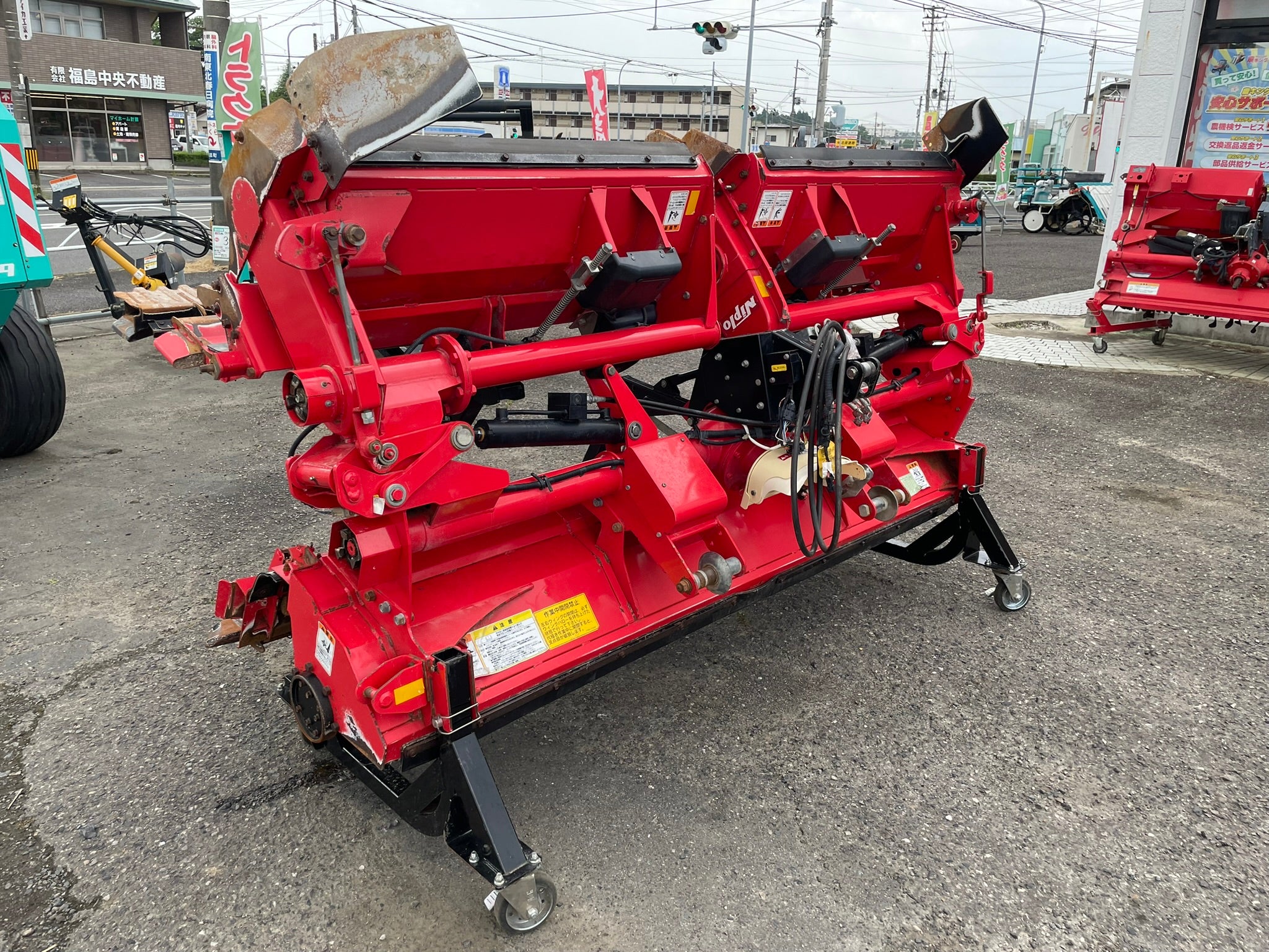 ニプロ 中古 ハロー 4.4m 外部油圧 WMD4400N – 農キング