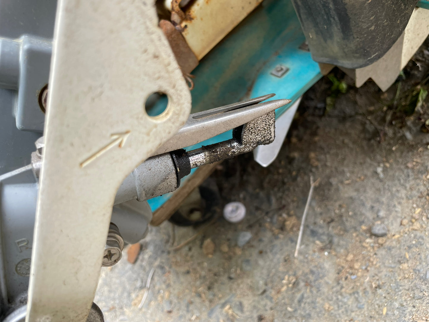 【ジャンク品】クボタ　中古　田植機　6条　EP67