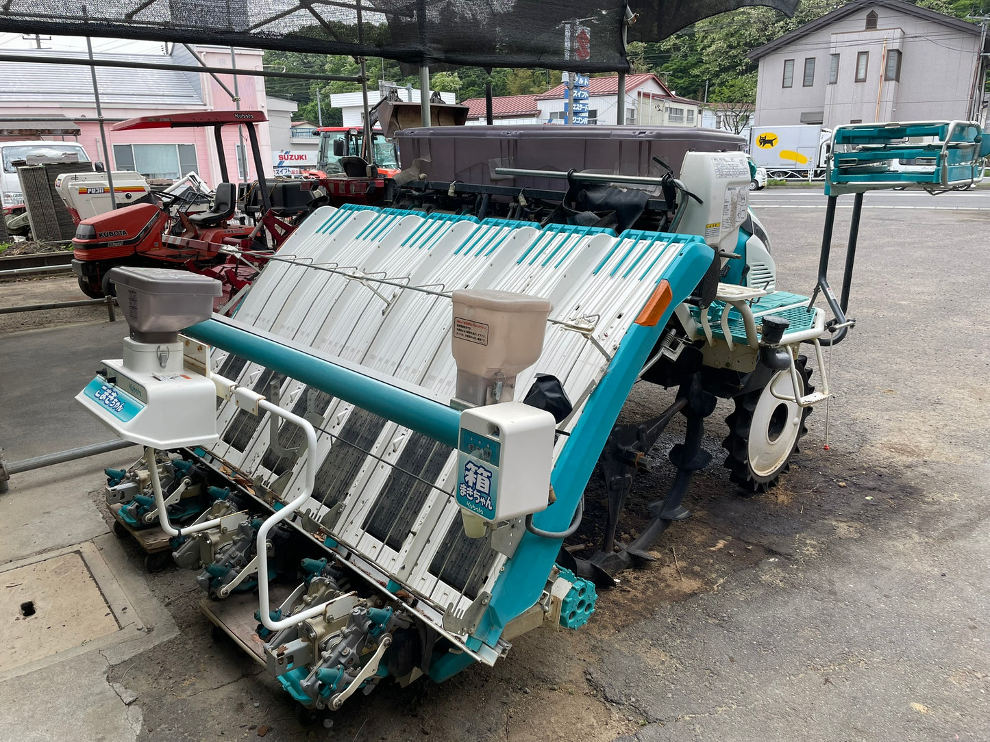 【ジャンク品】クボタ　中古　田植機　6条　EP67