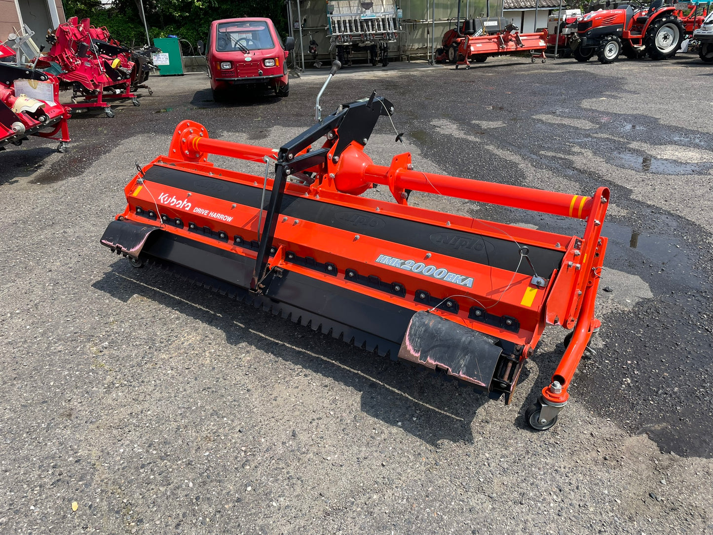 クボタ　中古　ハロー　2ｍ　Bヒッチ　HMK2000BKA