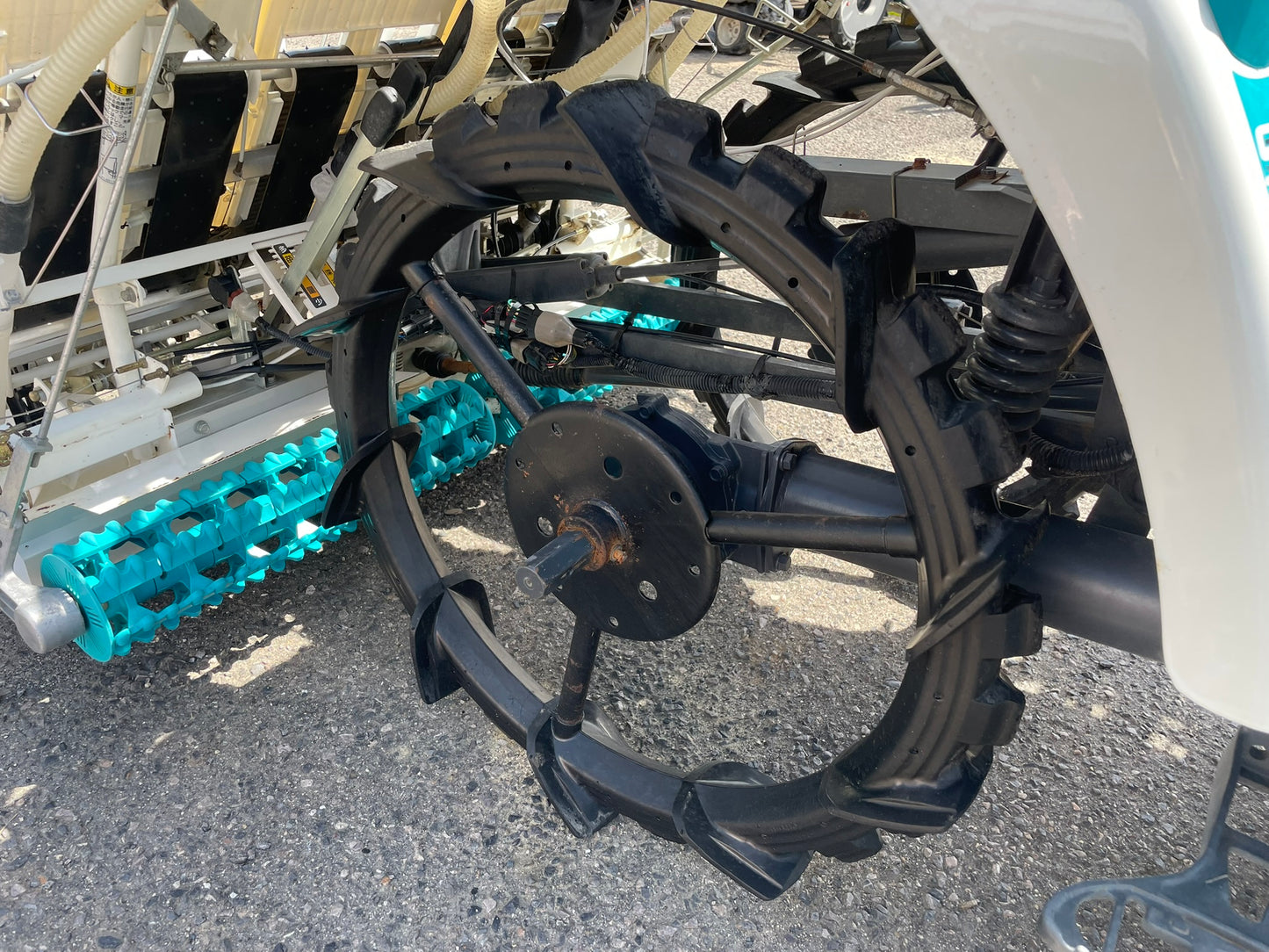 クボタ　中古　田植機　4条　施肥　整地ローター　SPU450P FR