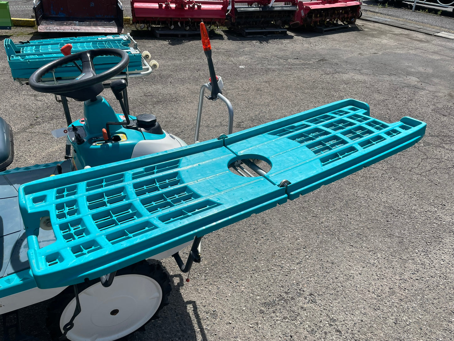 クボタ　中古　田植機　4条　施肥　整地ローター　SPU450P FR