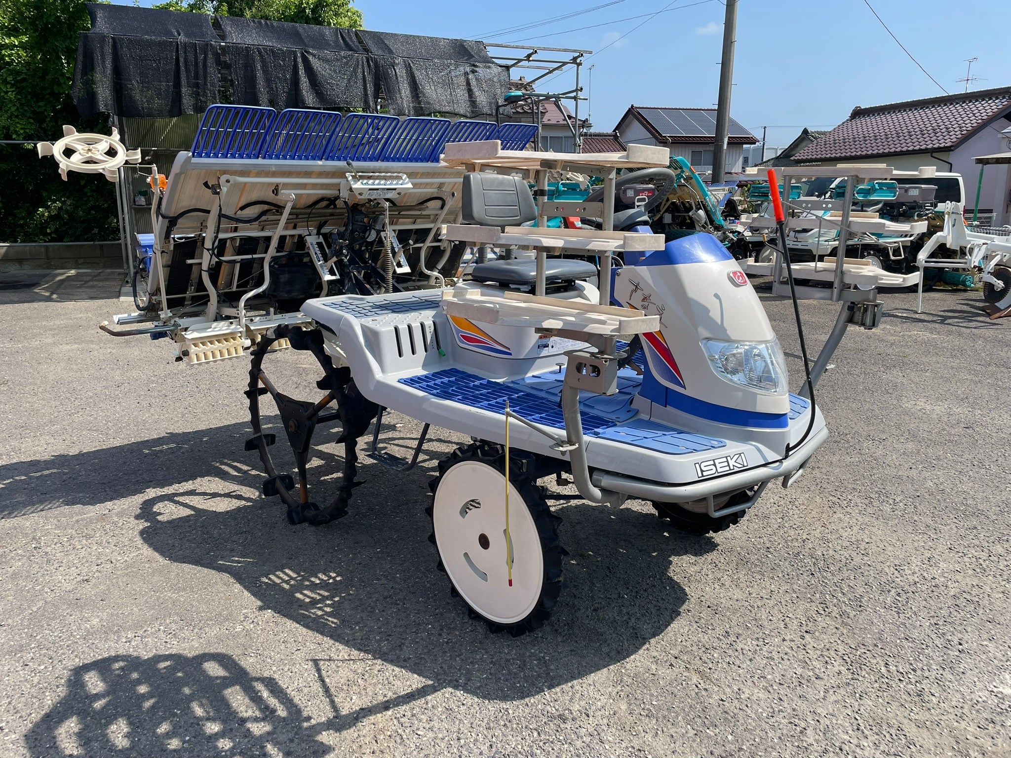 不具合品】イセキ 中古 田植機 6条 PZ60-HGRL – 農キング