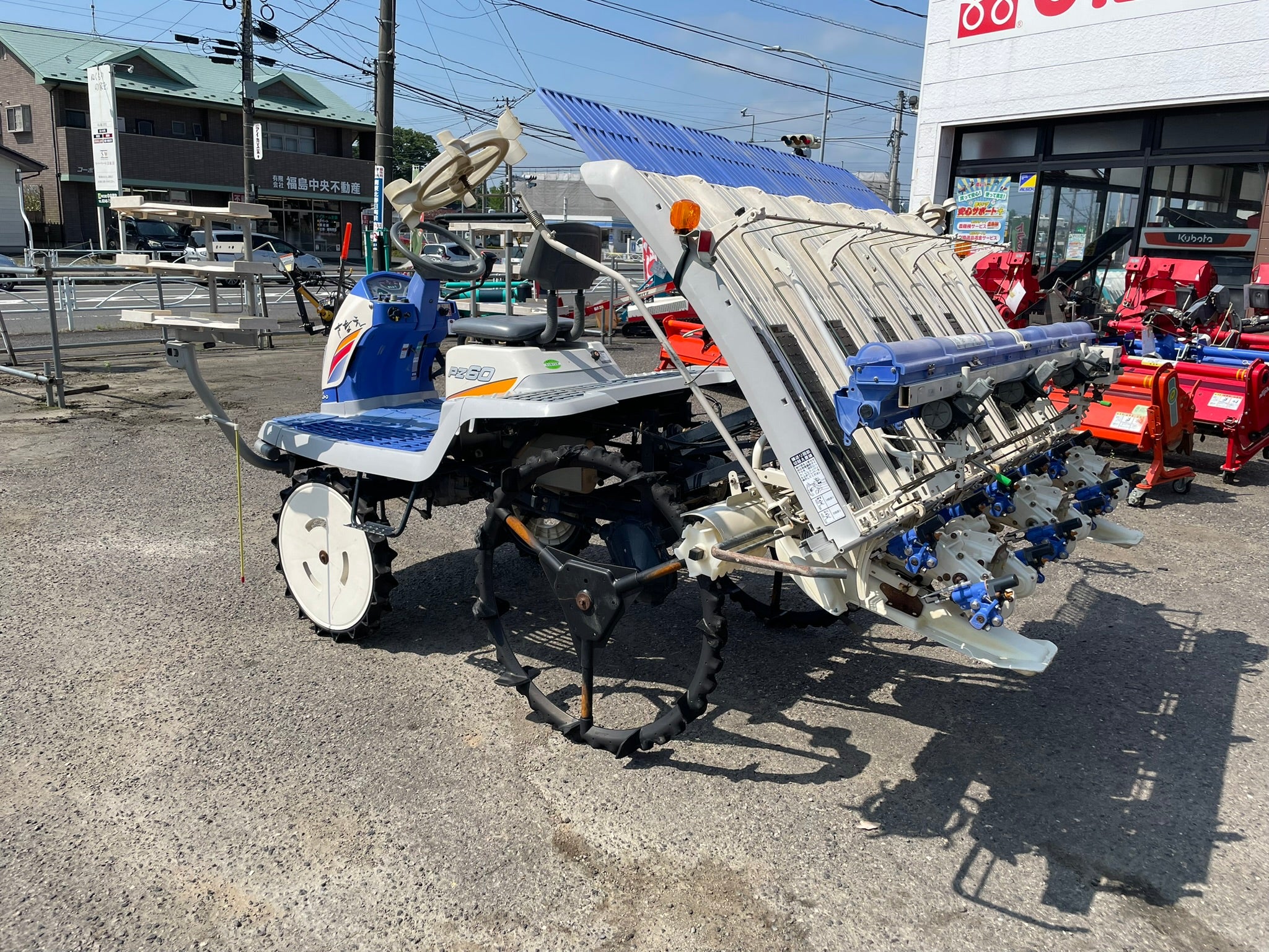 【千葉県印西市】イセキ 6条植え 田植機 PZ60-HGRLF 294時間 不具合品】イセキ 中古 田植機 6条 PZ60-HGRL – 農キング