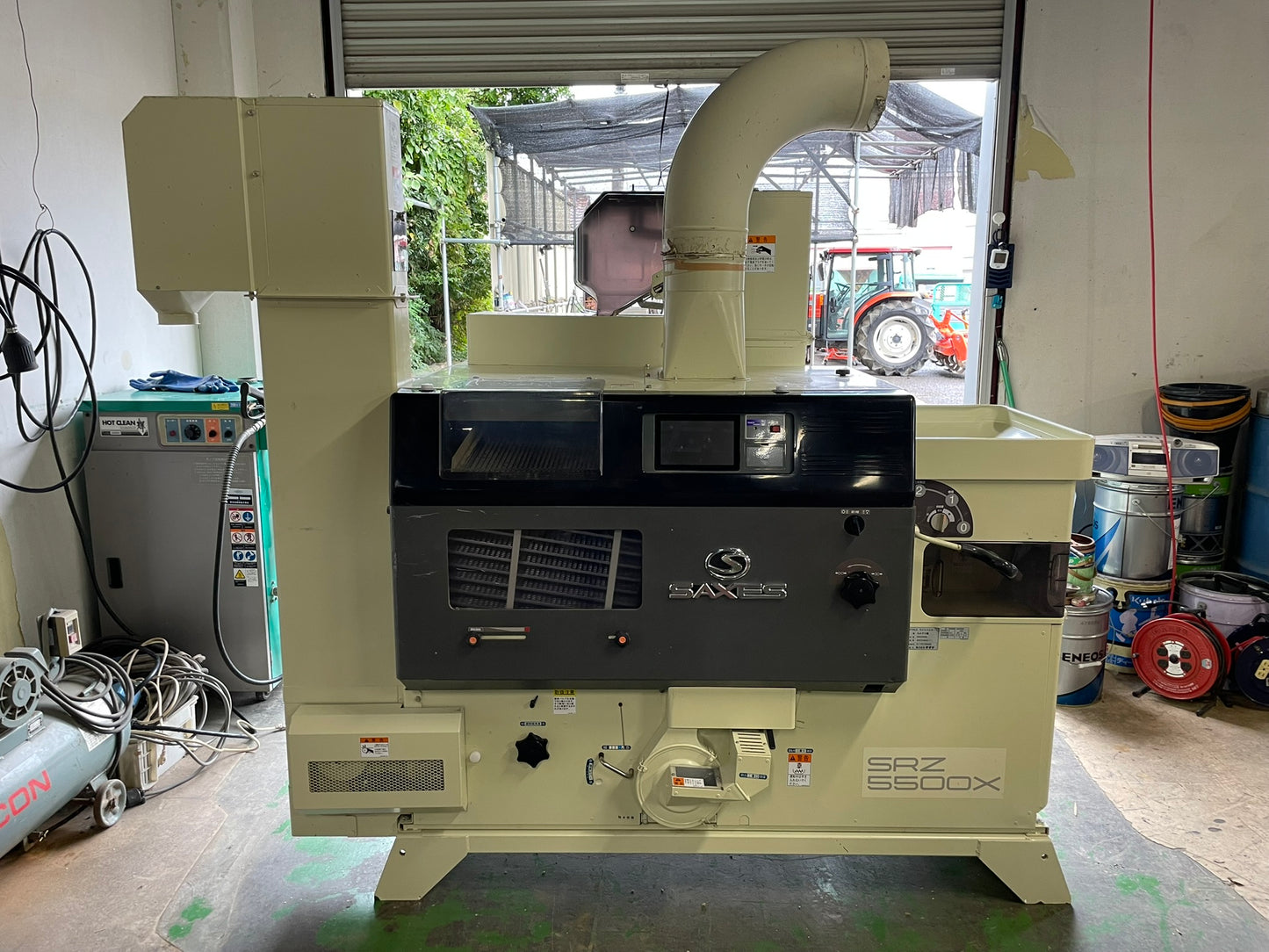 サタケ　中古　籾摺機　5インチ　802時間　SRZ5500X(1)