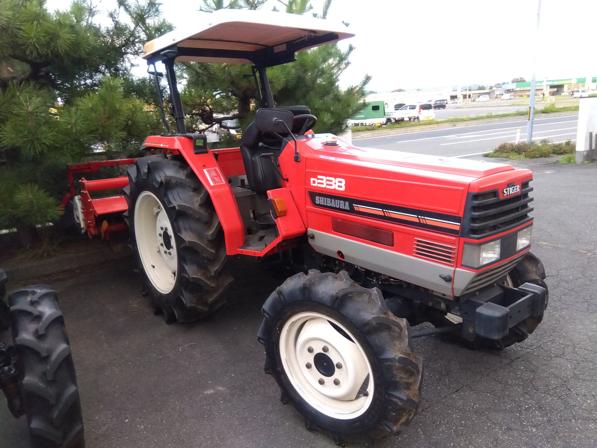 シバウラ　中古　トラクター　D338+RM172TAZ