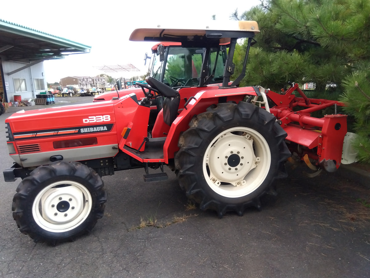 シバウラ　中古　トラクター　D338+RM172TAZ