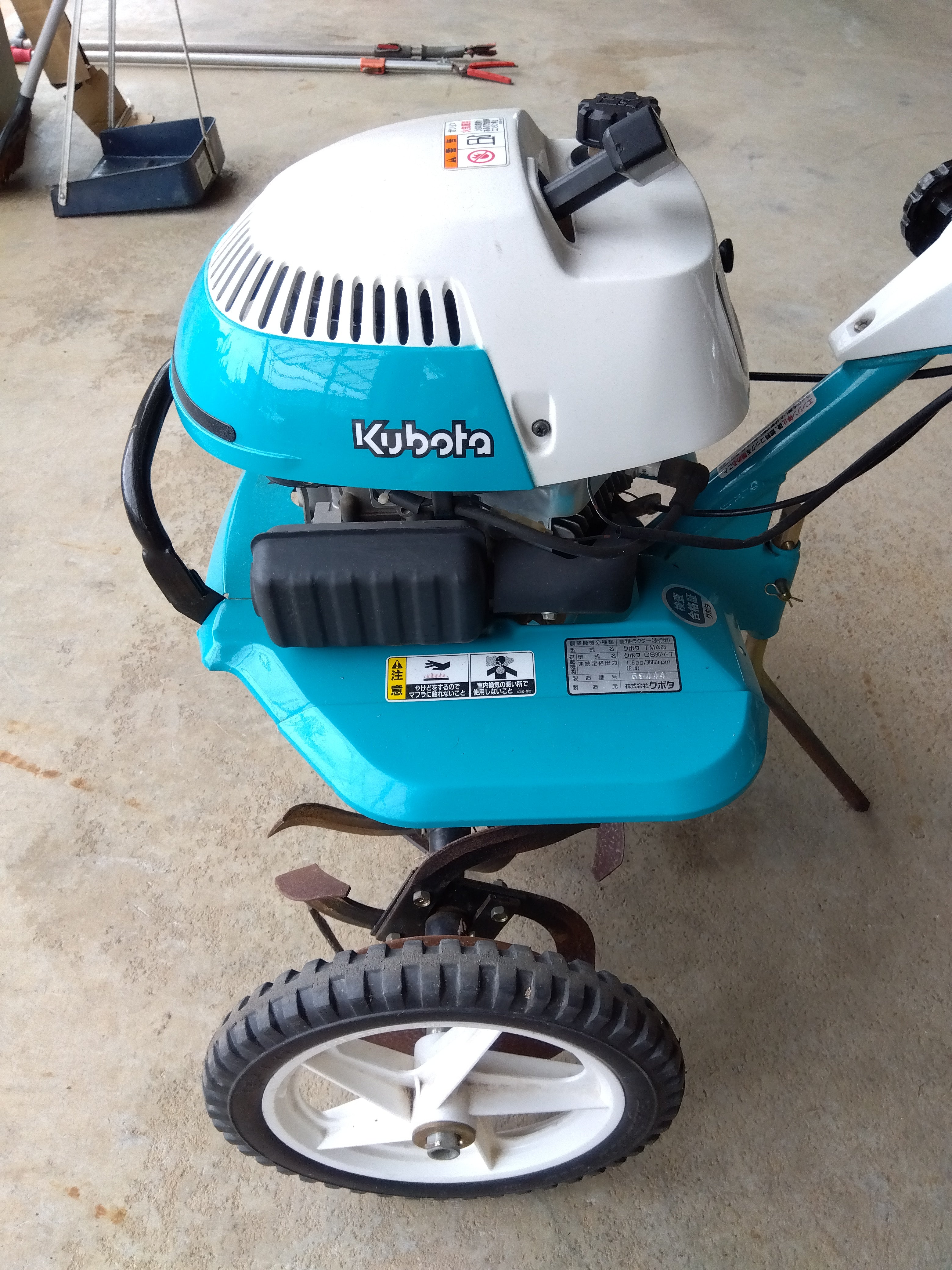 ☆中古品 クボタ 管理機(農業機械) TMA-25 動作問題無し☆