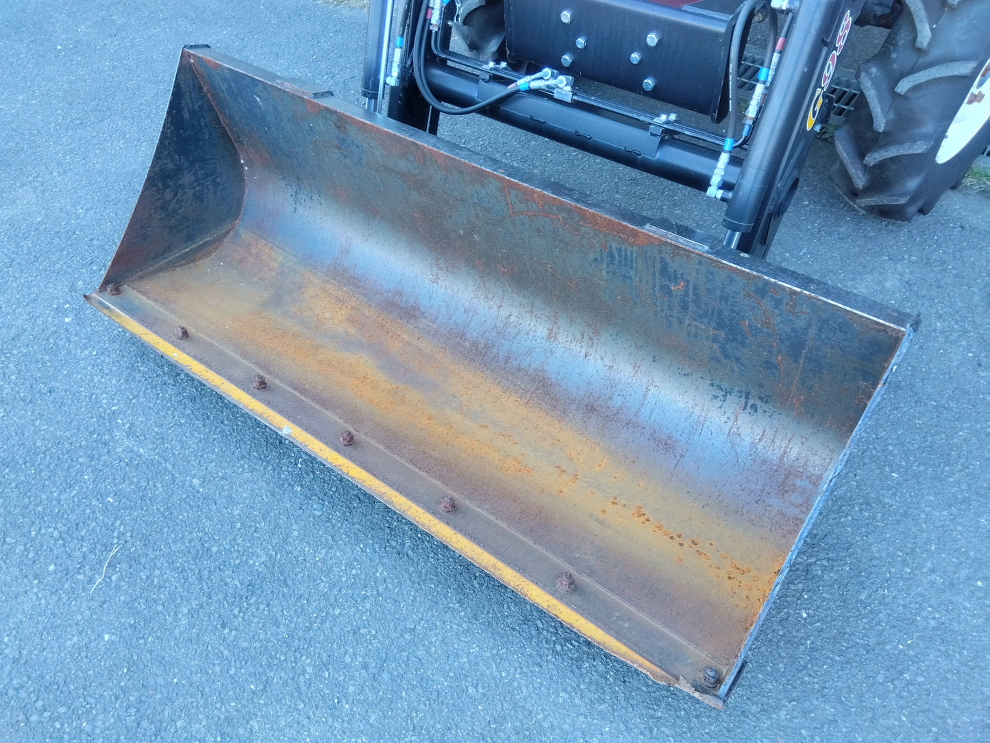 ヤンマー　中古　トラクター+ロータリー+フロントローダー EG334Y