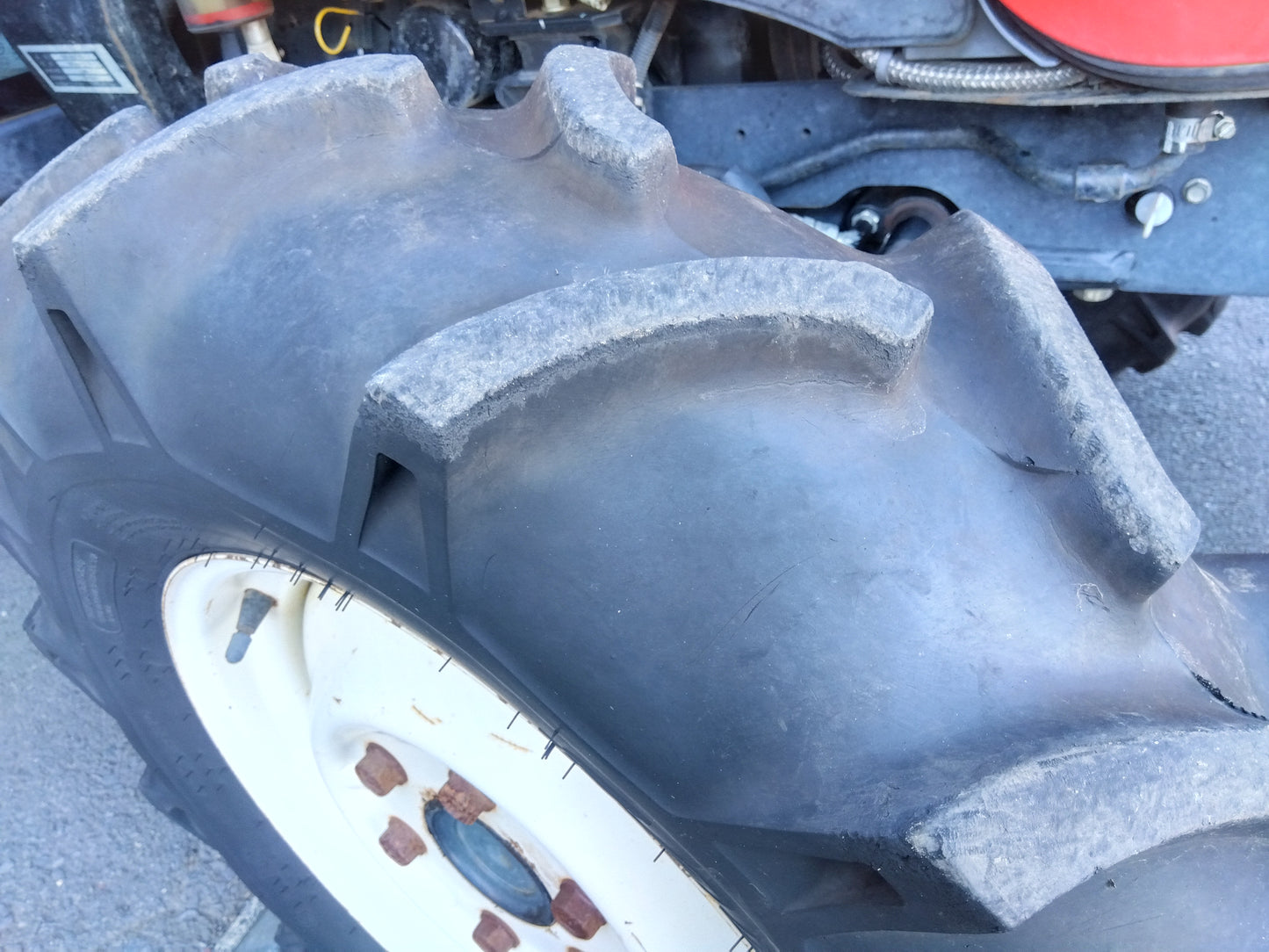 ヤンマー　中古　トラクター+ロータリー+フロントローダー EG334Y