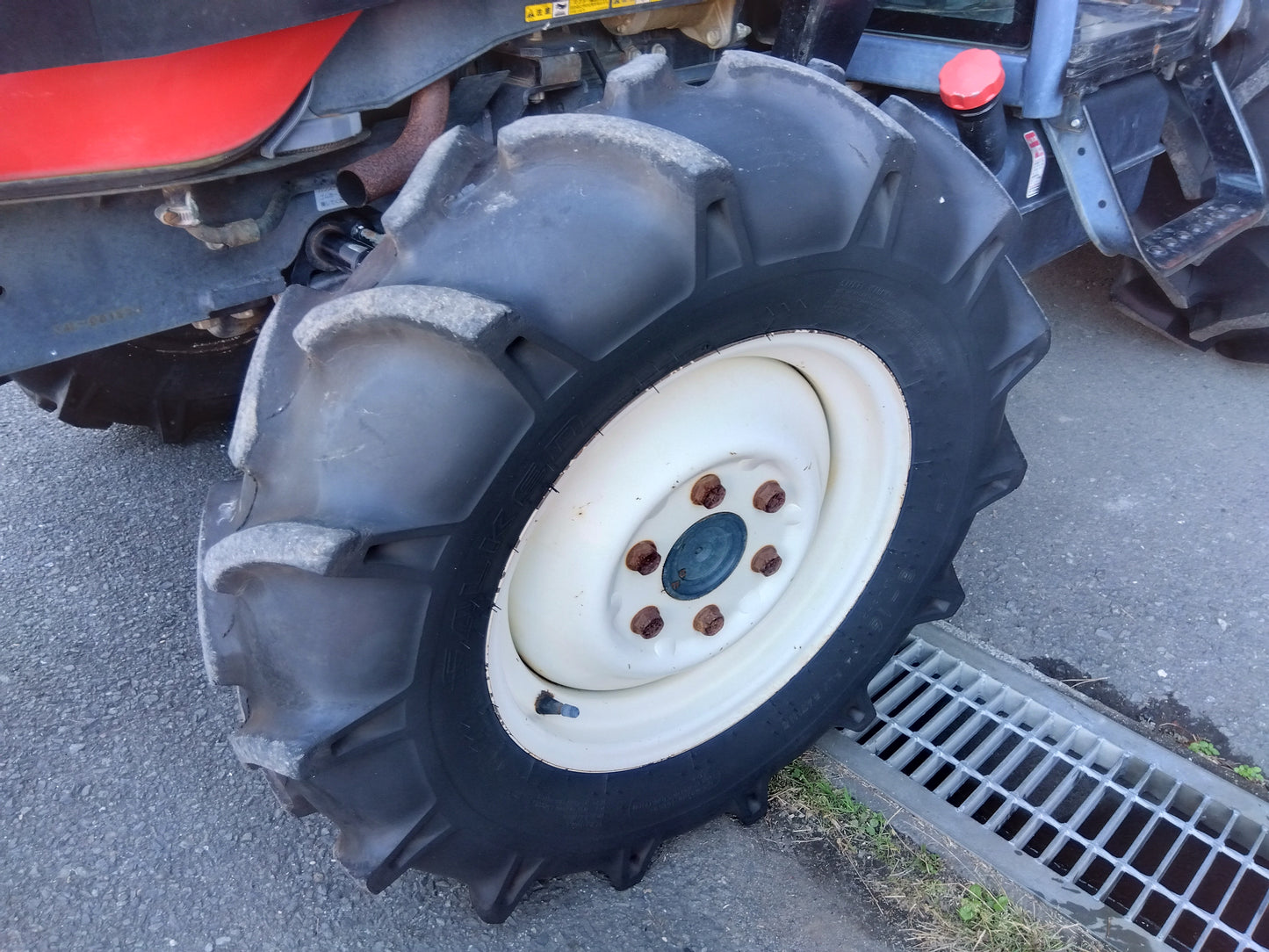 ヤンマー　中古　トラクター+ロータリー+フロントローダー EG334Y