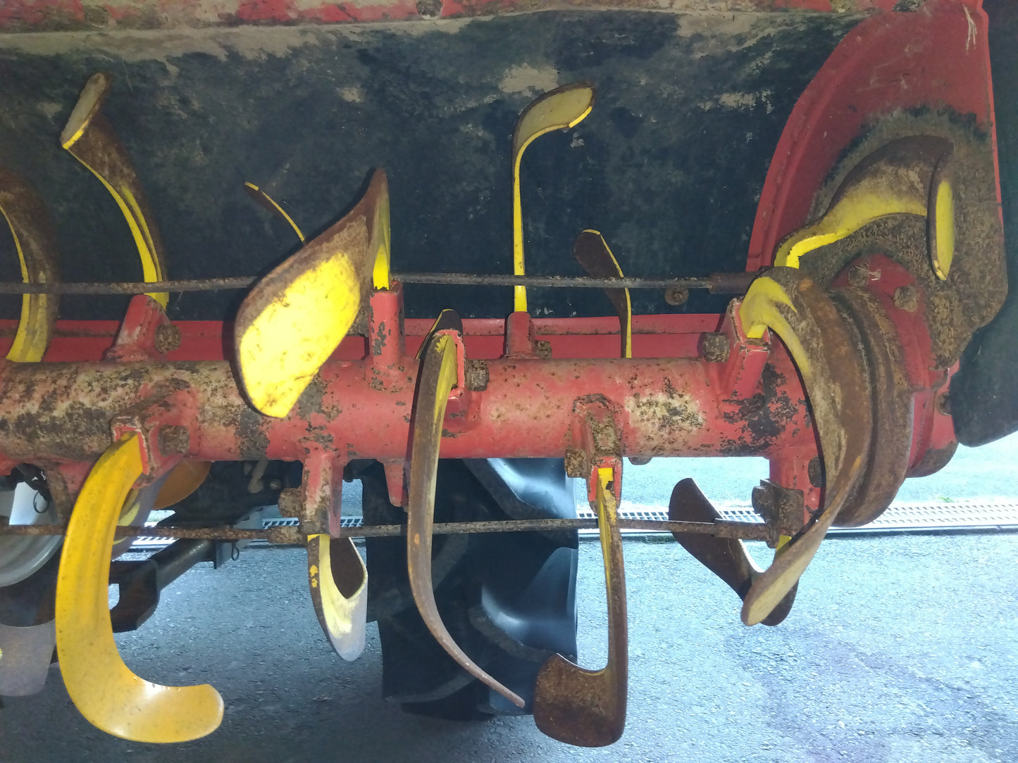 ヤンマー　中古　トラクター+ロータリー+フロントローダー EG334Y