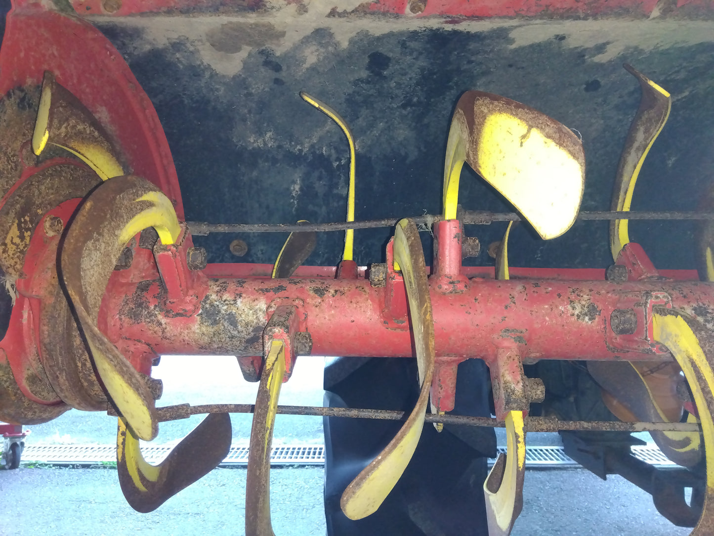 ヤンマー　中古　トラクター+ロータリー+フロントローダー EG334Y