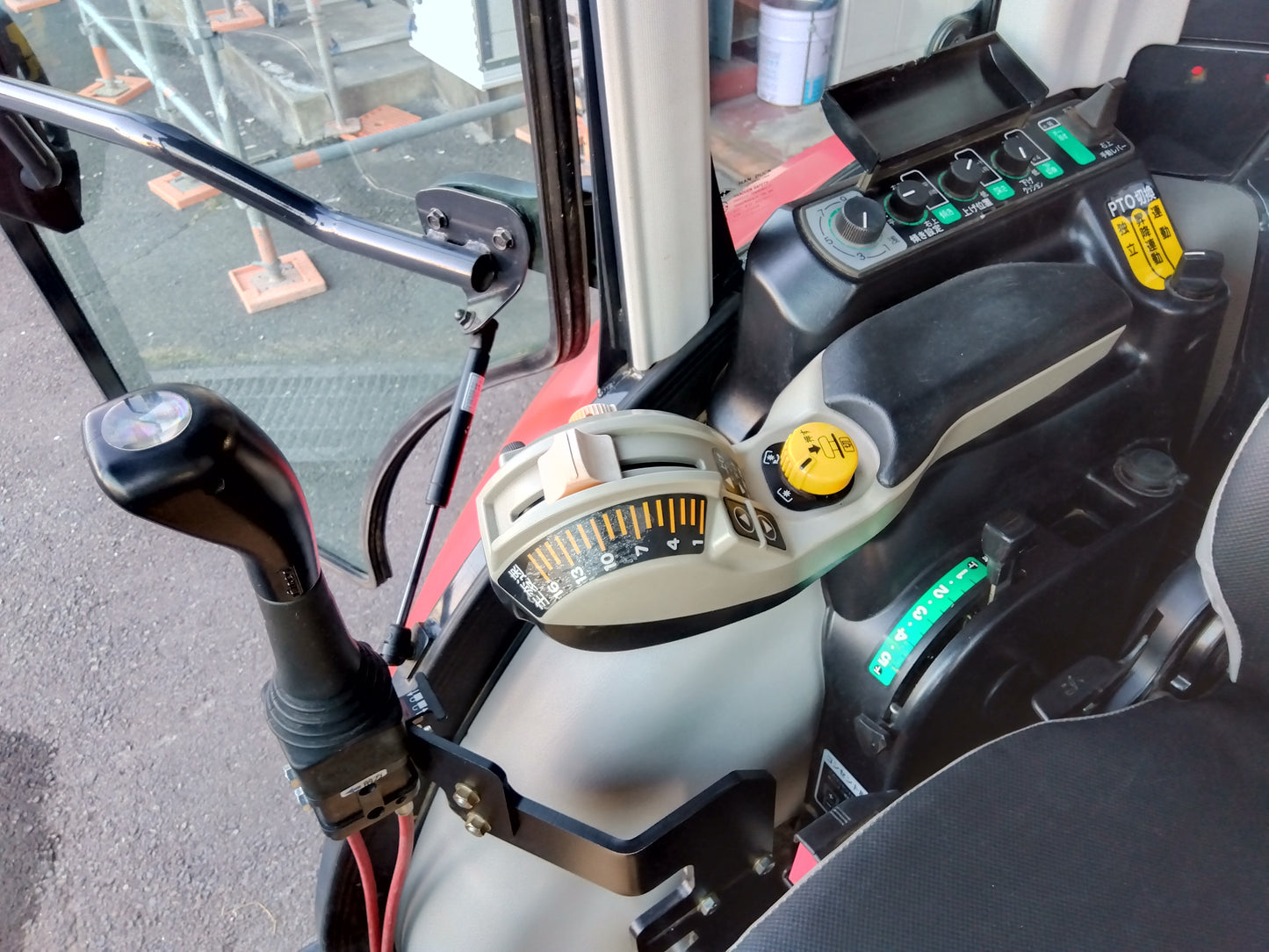 ヤンマー　中古　トラクター+ロータリー+フロントローダー EG334Y