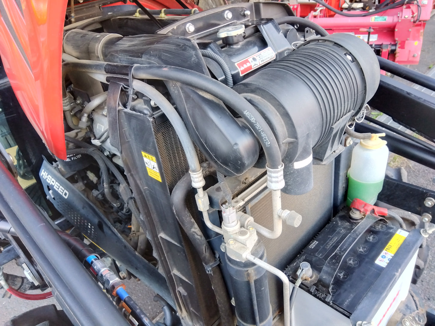 ヤンマー　中古　トラクター+ロータリー+フロントローダー EG334Y