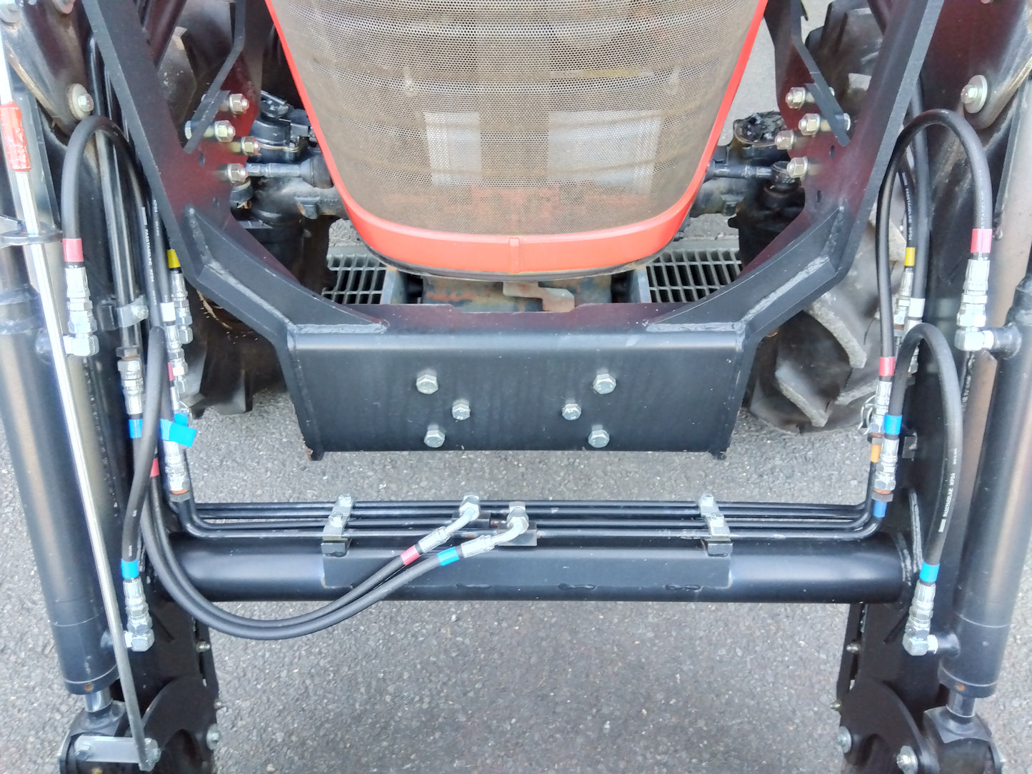 ヤンマー　中古　トラクター+ロータリー+フロントローダー EG334Y