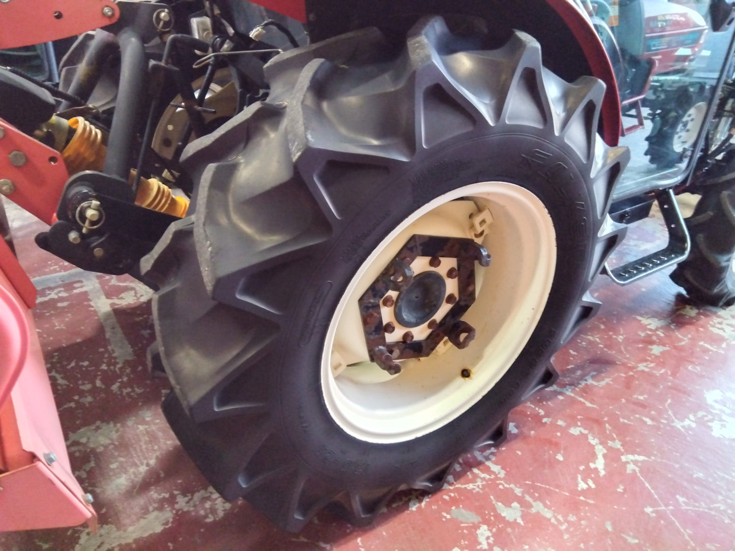 ヤンマー　中古　トラクター+ロータリー+フロントローダー EG334Y