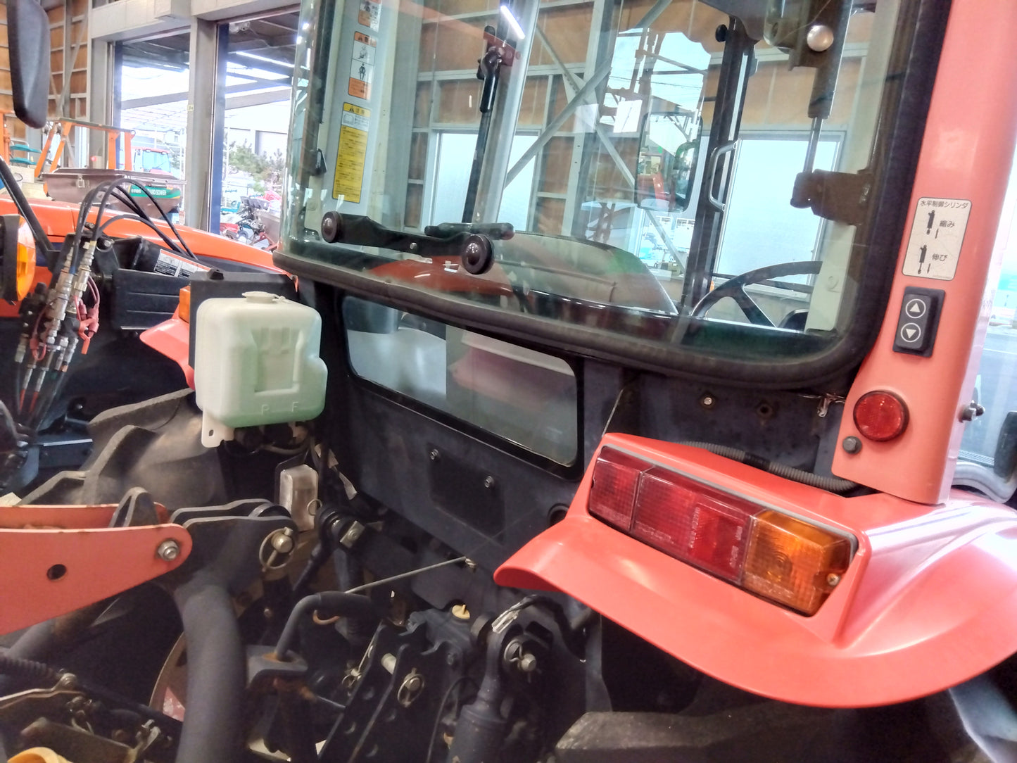 ヤンマー　中古　トラクター+ロータリー+フロントローダー EG334Y