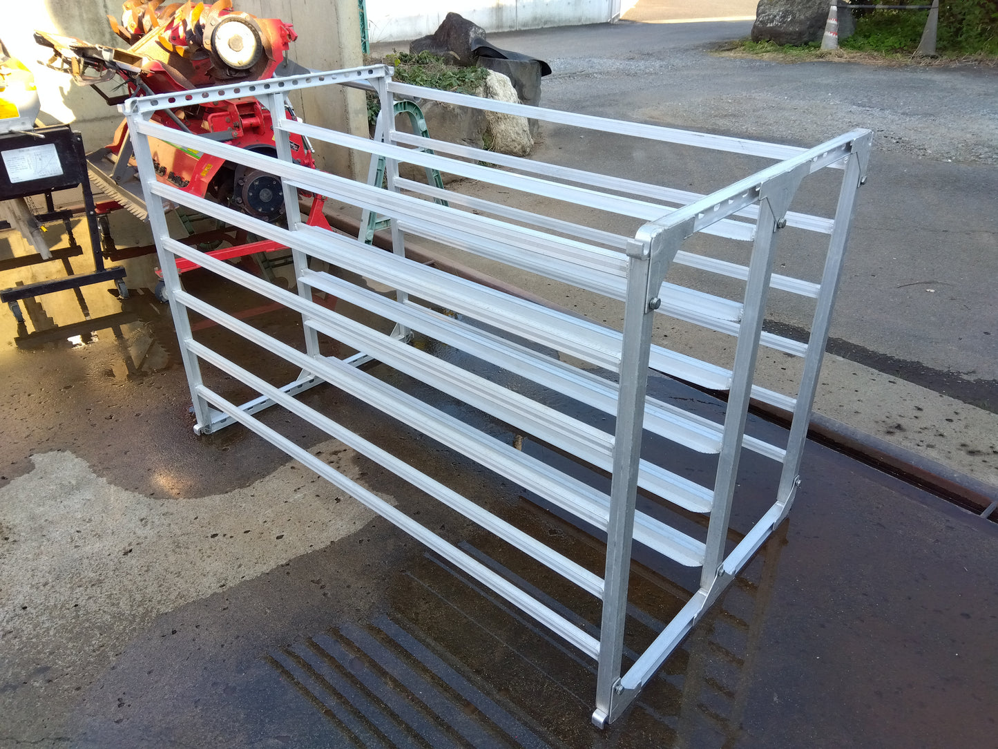 アルミス　中古　アルミ　苗コンテナ　60枚