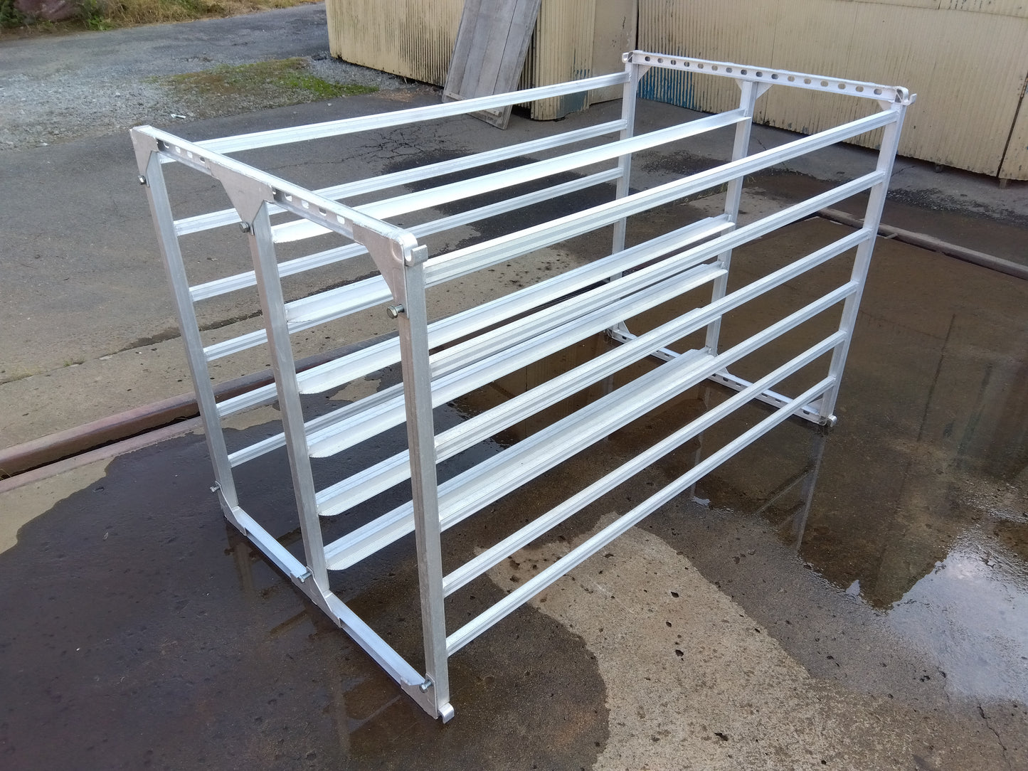 アルミス　中古　アルミ　苗コンテナ　60枚