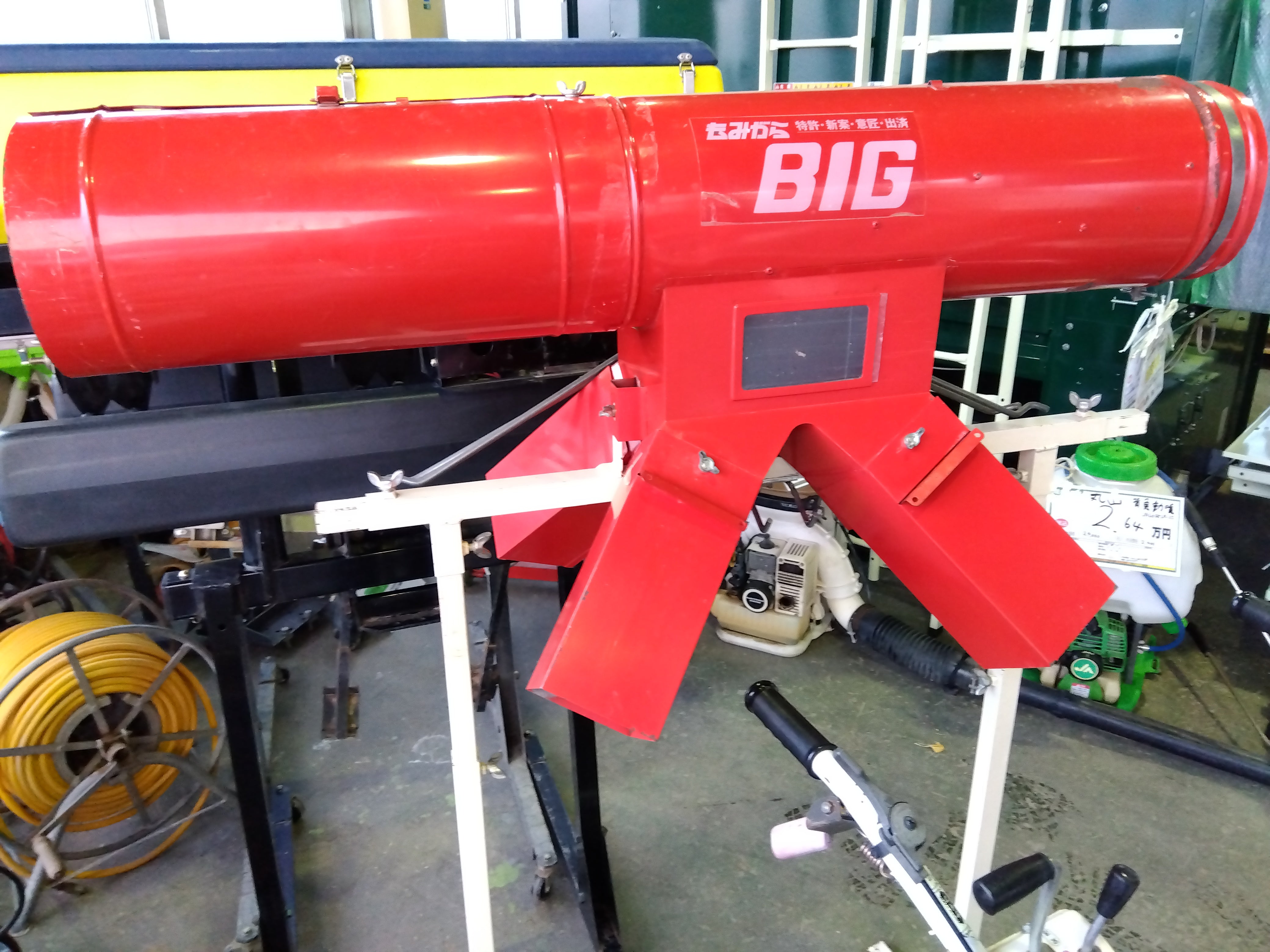 焼き芋　セル　PAドラム海物語INジャパンRBB 中古　無加工 イガラシ 中古 籾殻収集器 もみがらBig 「宮城店 1971」 – 農キング