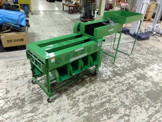 指浪　ミニトマト選果機+磨き機（供給機付き）