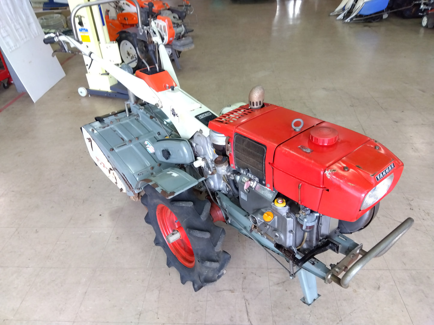 中古　ヤンマー　ディーゼル耕耘機　YC70-G　７馬力