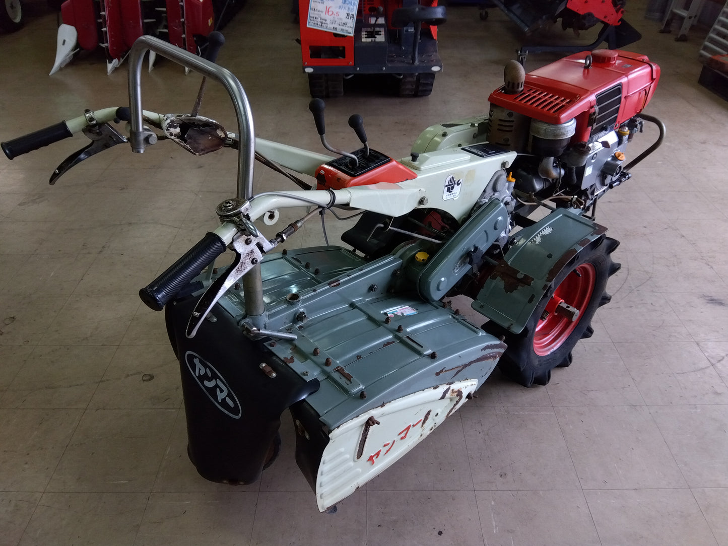 中古　ヤンマー　ディーゼル耕耘機　YC70-G　７馬力