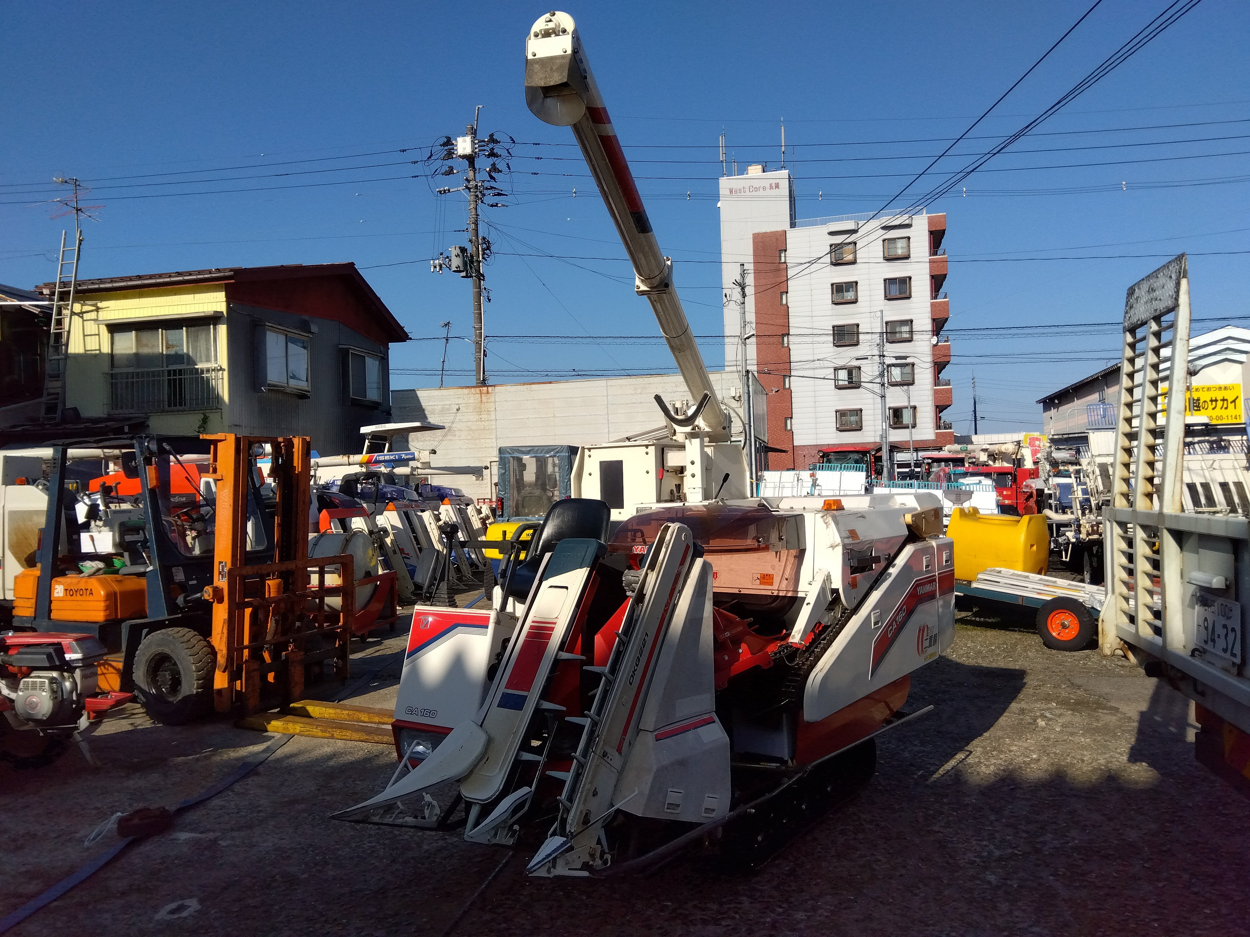 ヤンマー 中古 コンバイン CA160GP – 農キング