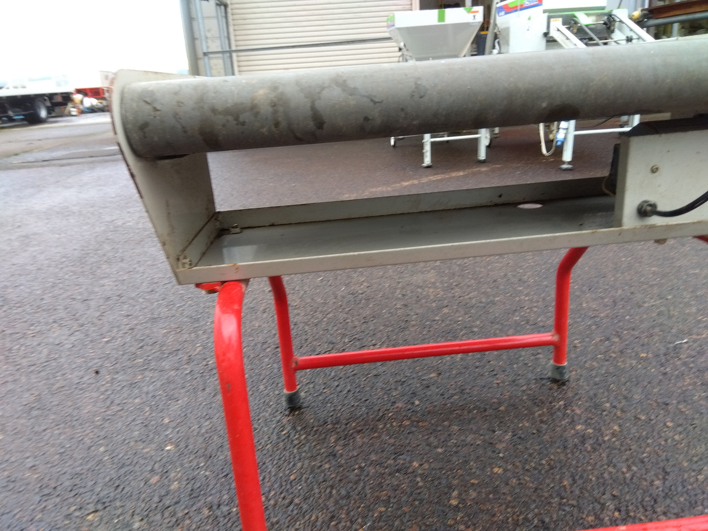 ミツワ　中古枝豆選別機セットGS-4（選別機、選別コンベア、リフトコンベア）