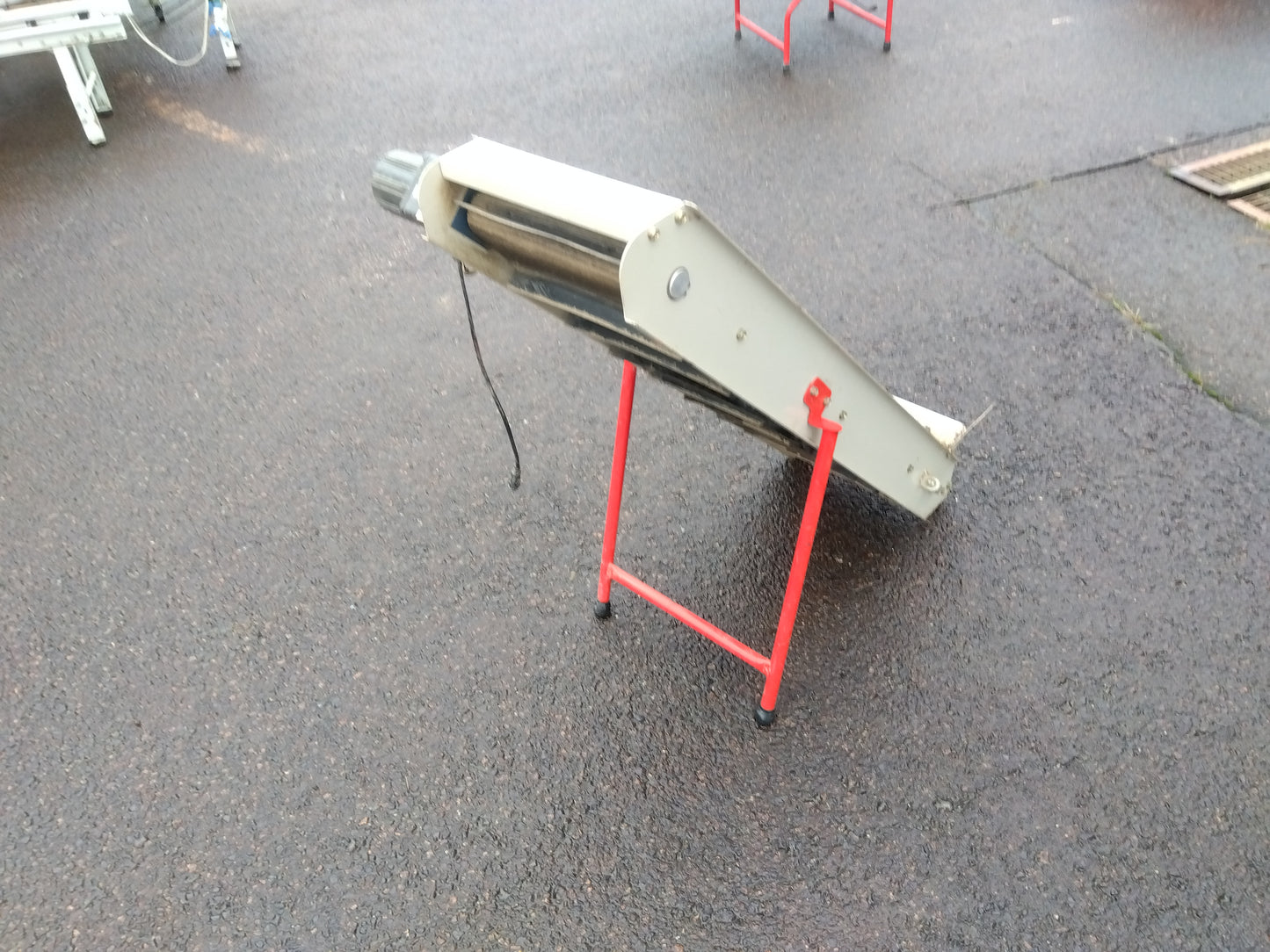 ミツワ　中古枝豆選別機セットGS-4（選別機、選別コンベア、リフトコンベア）