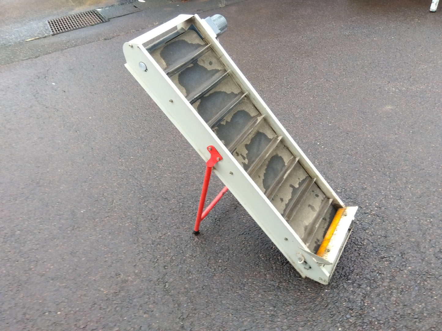 ミツワ　中古枝豆選別機セットGS-4（選別機、選別コンベア、リフトコンベア）