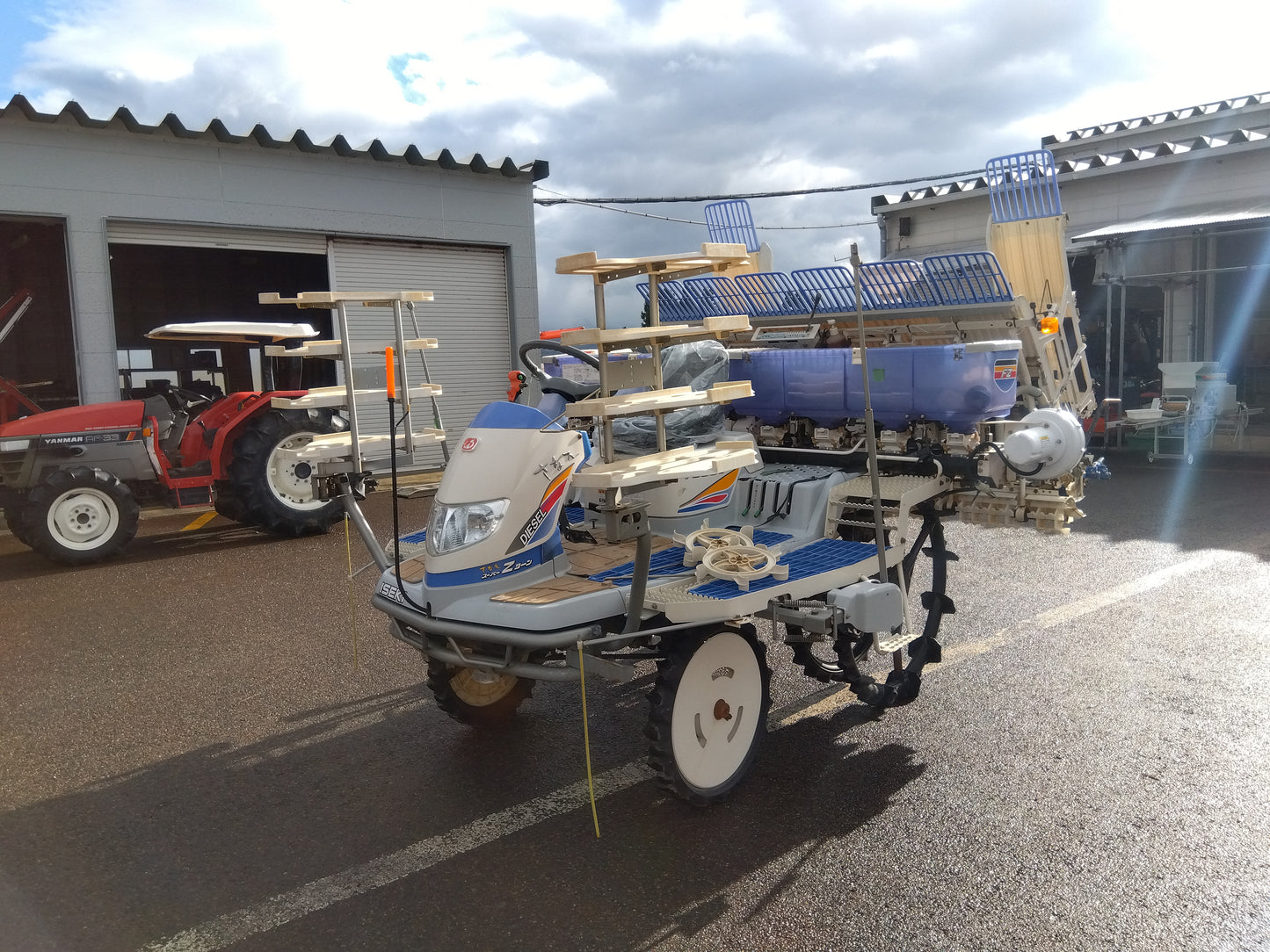 イセキ 中古８条田植機 PZ80D 【ジャンク品】