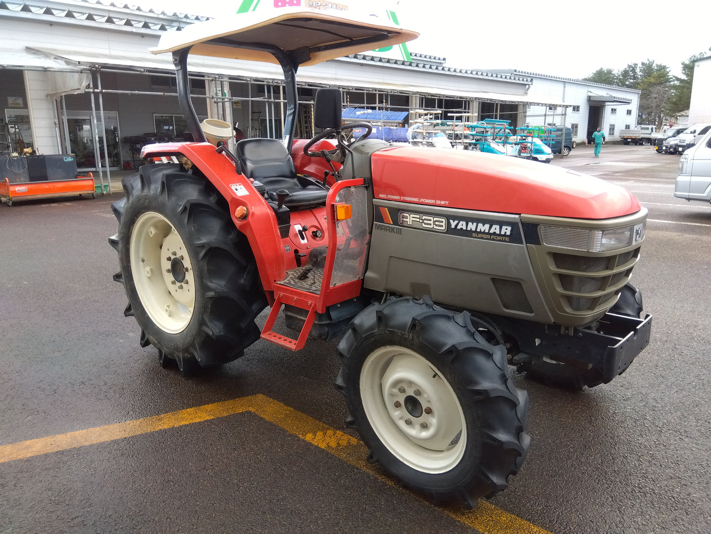 ヤンマー 中古トラクター AF33＋ロータリーRCC1704