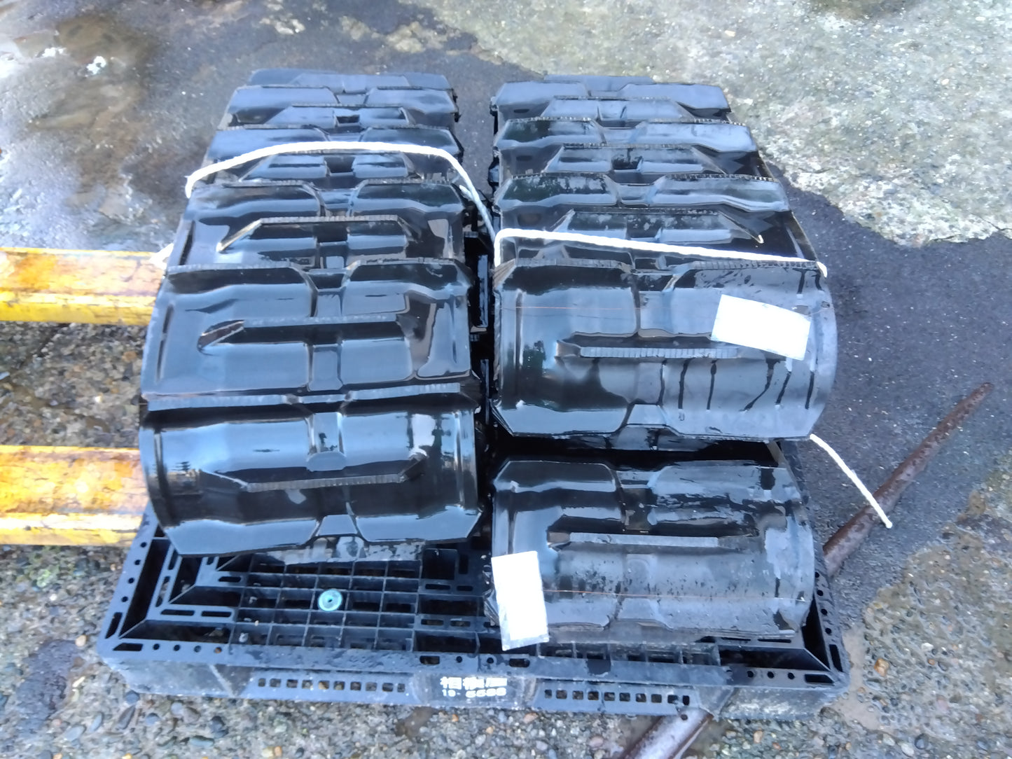 中古　コンバイン用クローラー