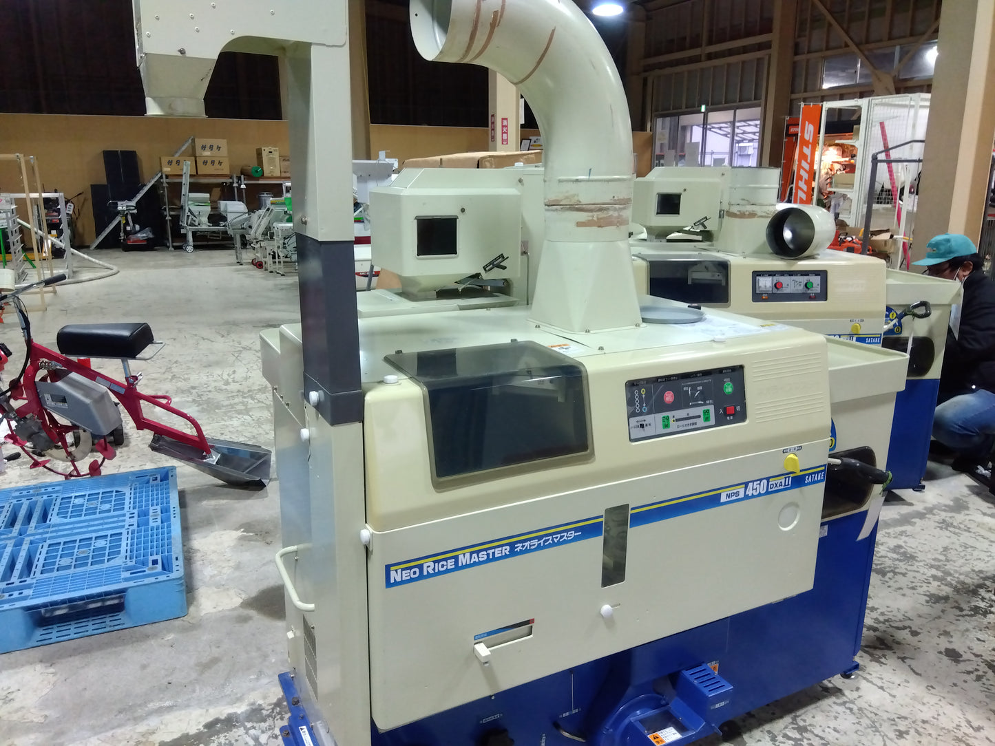 サタケ　中古籾摺機【4インチ】　＊NPS450DXAMⅡ『7142』