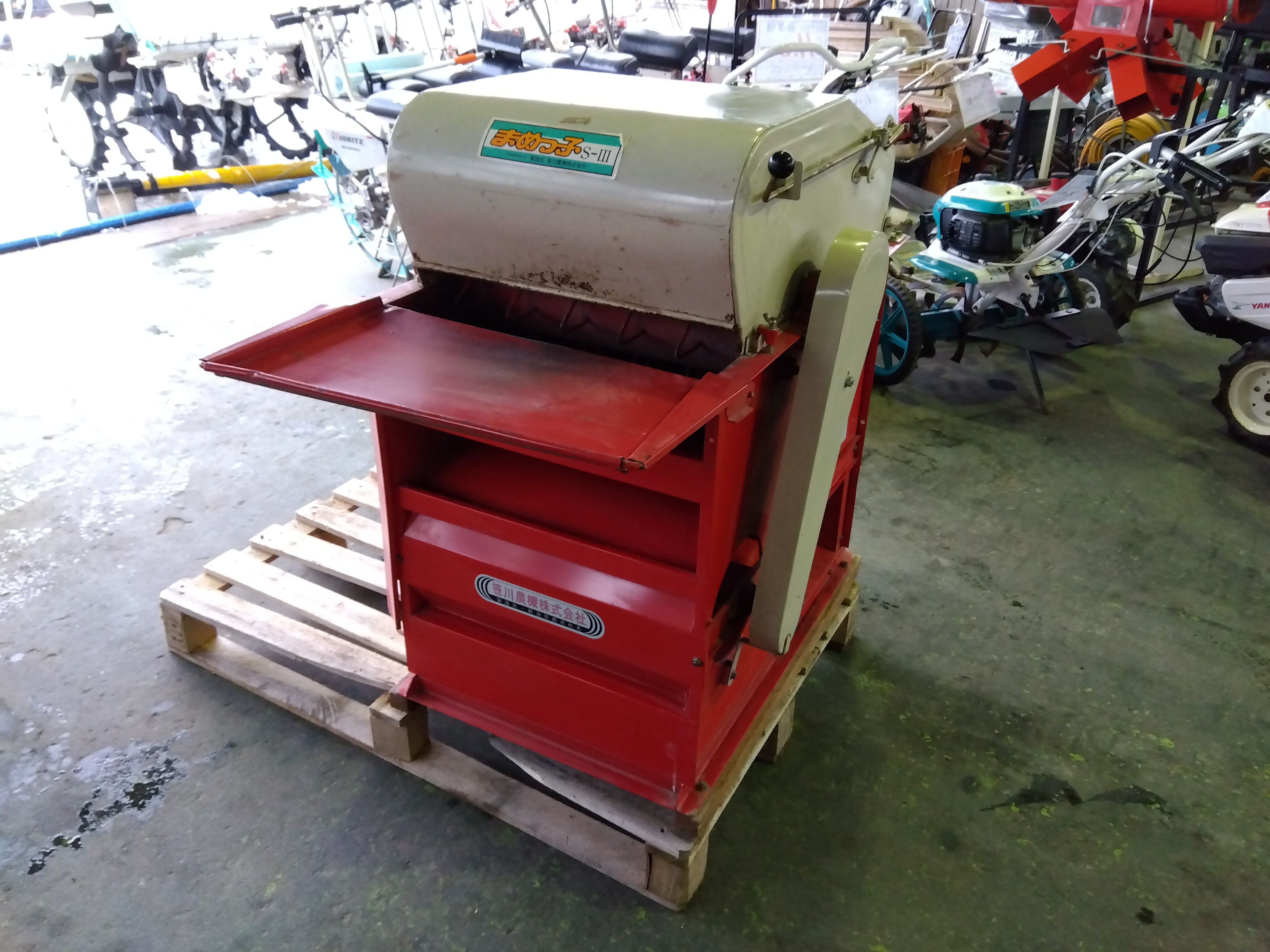 【中古】【店頭引取限定】奥農機製作所　大豆脱粒機　38500円（税込）6608 240614114653769-scaled.jpg