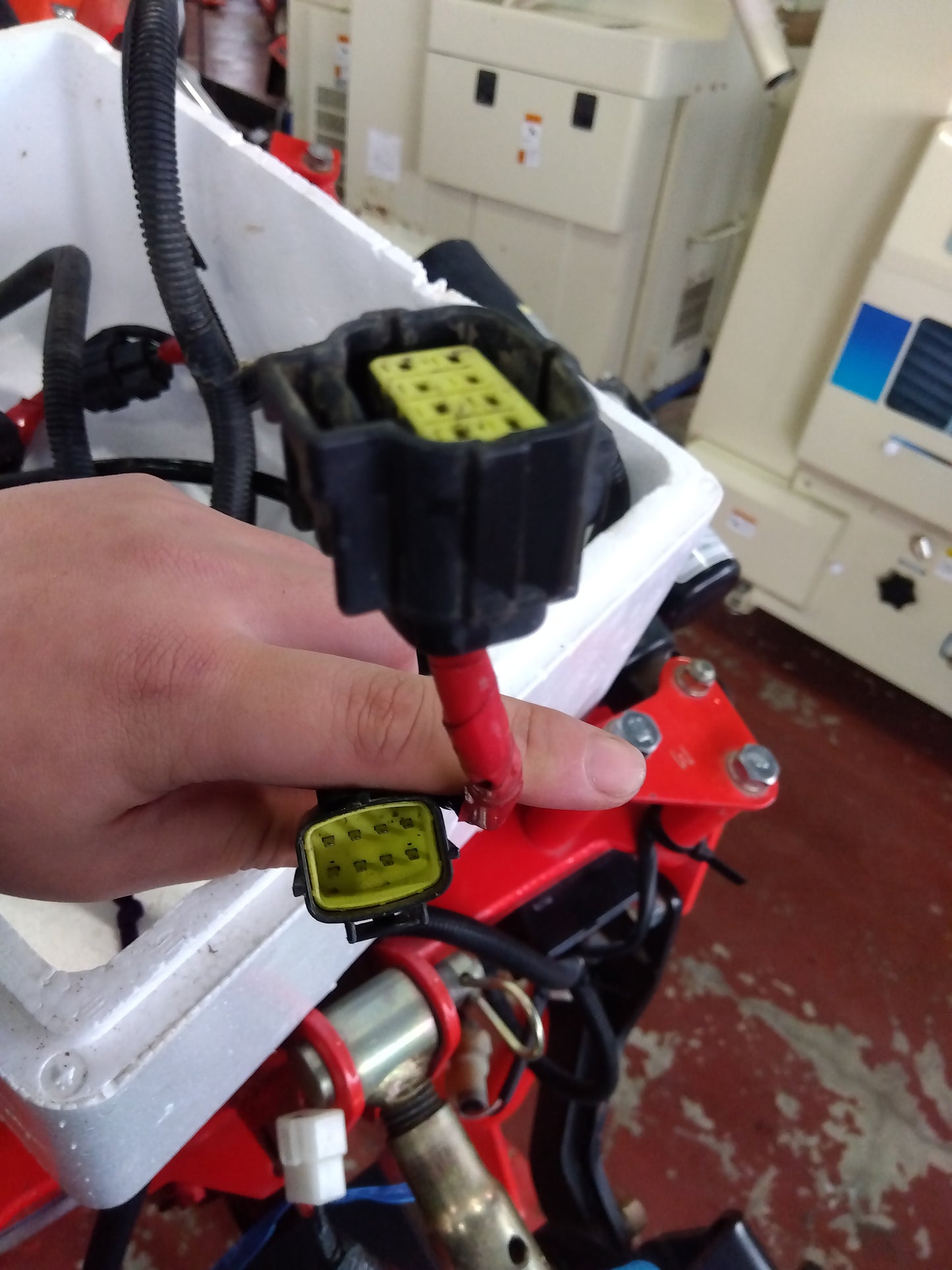 コバシ　中古　畔塗機　RKM751F