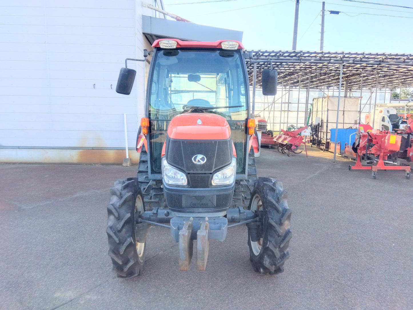 クボタ　中古トラクター＋ロータリーKL505＋R185K　使用時間1755ｈ山形店