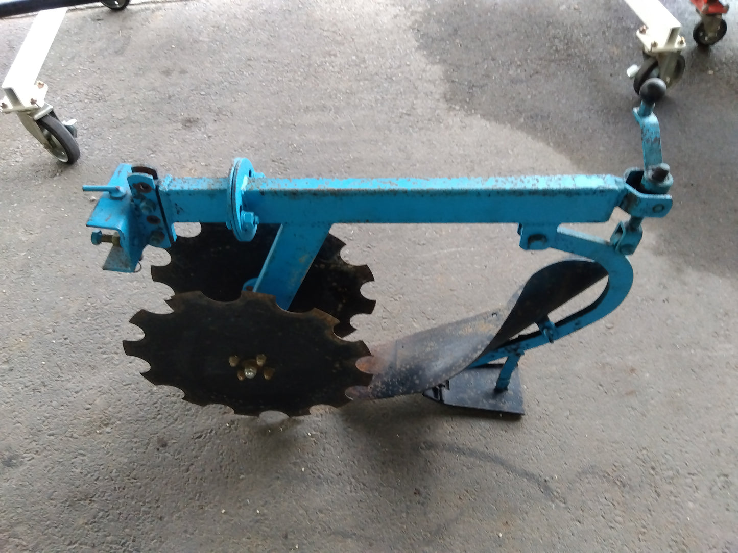 小関　中古　耕耘機用溝切機　ミゾホール