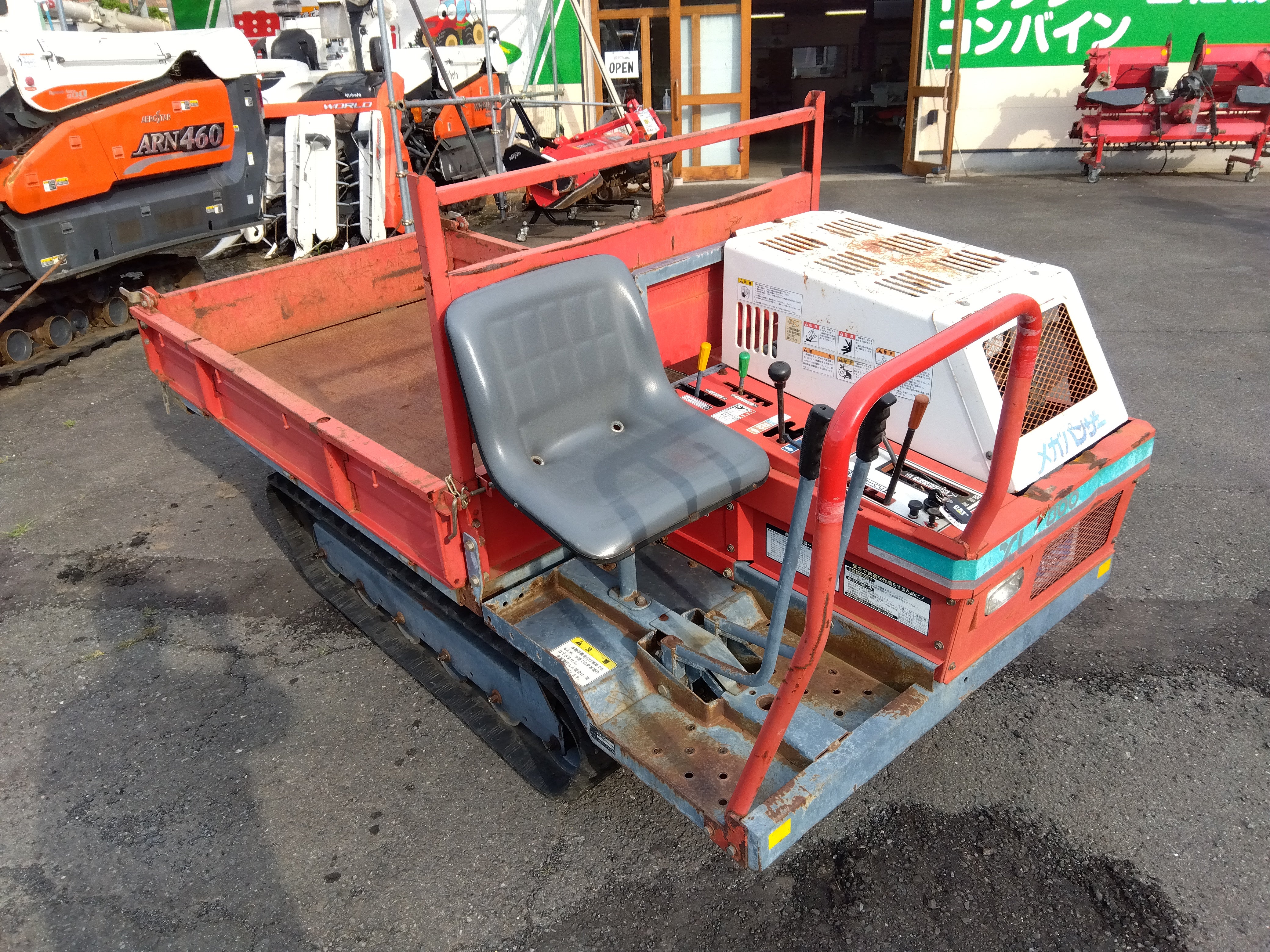 アテックス 中古 運搬車 XL800 油圧ダンプ式 積載800kg – 農キング