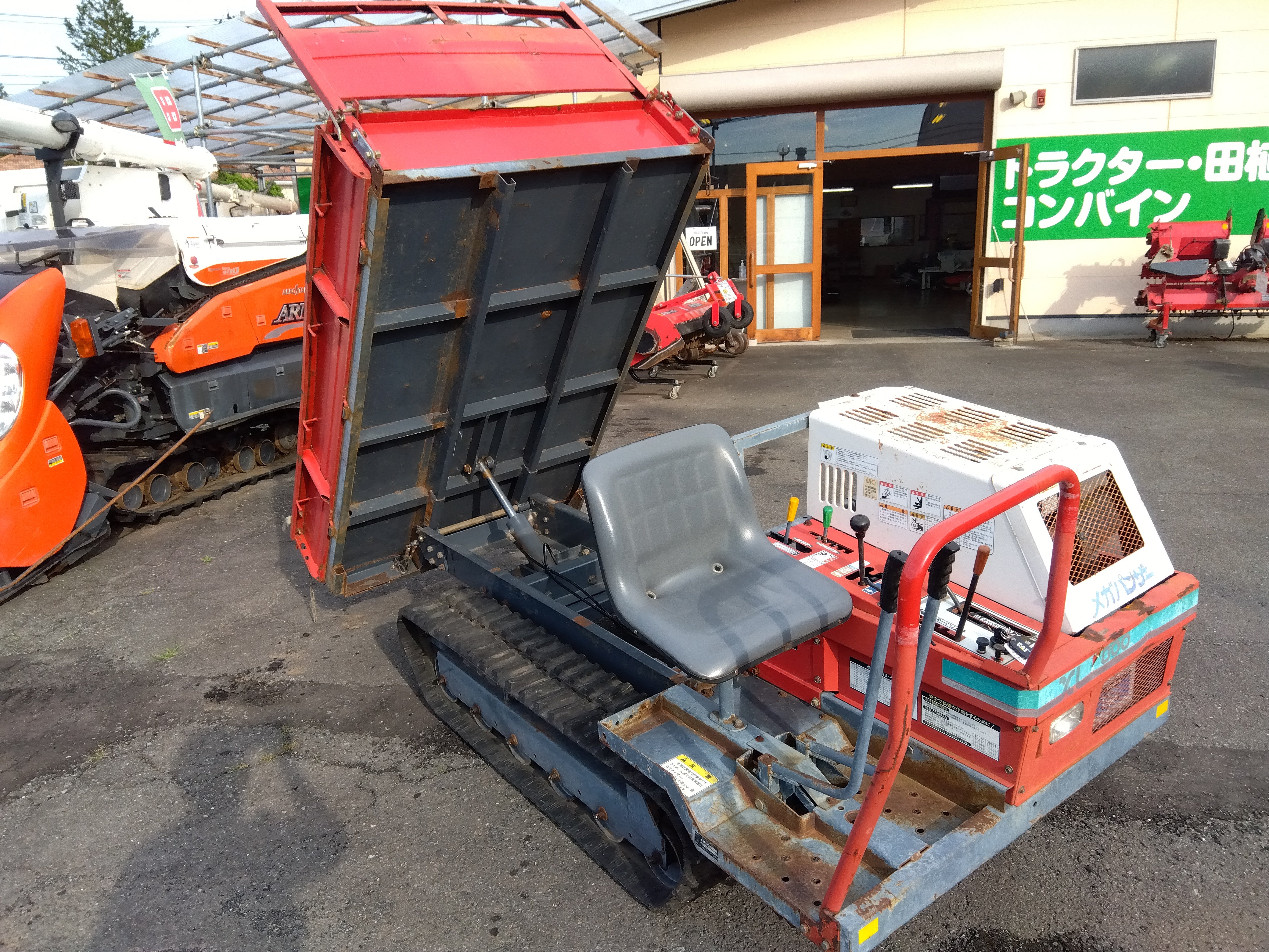 アテックス 中古 運搬車 XL800 油圧ダンプ式 積載800kg – 農キング