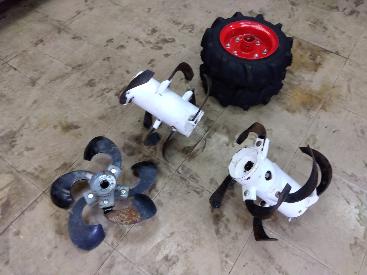 マメトラ　中古　管理機　SRV35FB1　オプション付き